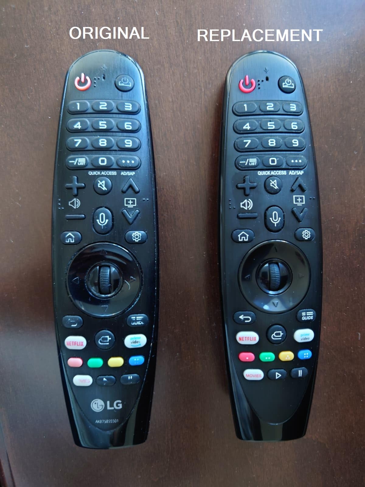 【Pack of 2】 Universal for Samsung-TV-Remote-Control Replacement,Compatible with All Samsung Smart Frame QLED LED 7 Series TVs - Customer Photo 2