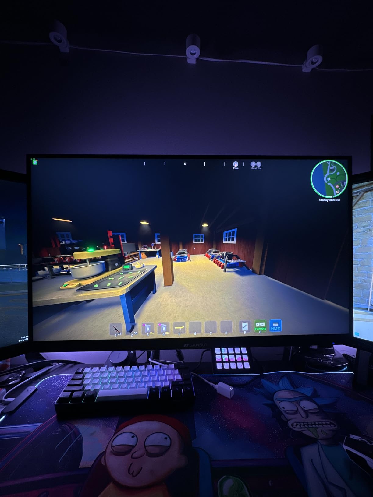 SANSUI 27 Inch WQHD 2560X1440 Curved Gaming Monitor, 180Hz MPRT 1ms Computer Monitor,HDMI2.0 * 2, DP1.2 * 2, Freesync, Curved 1500R, 5000:1 Contrast Ratio, 120% sRGB,HDR(ES-G27C1Q DP Cable Included) - Customer Photo 3