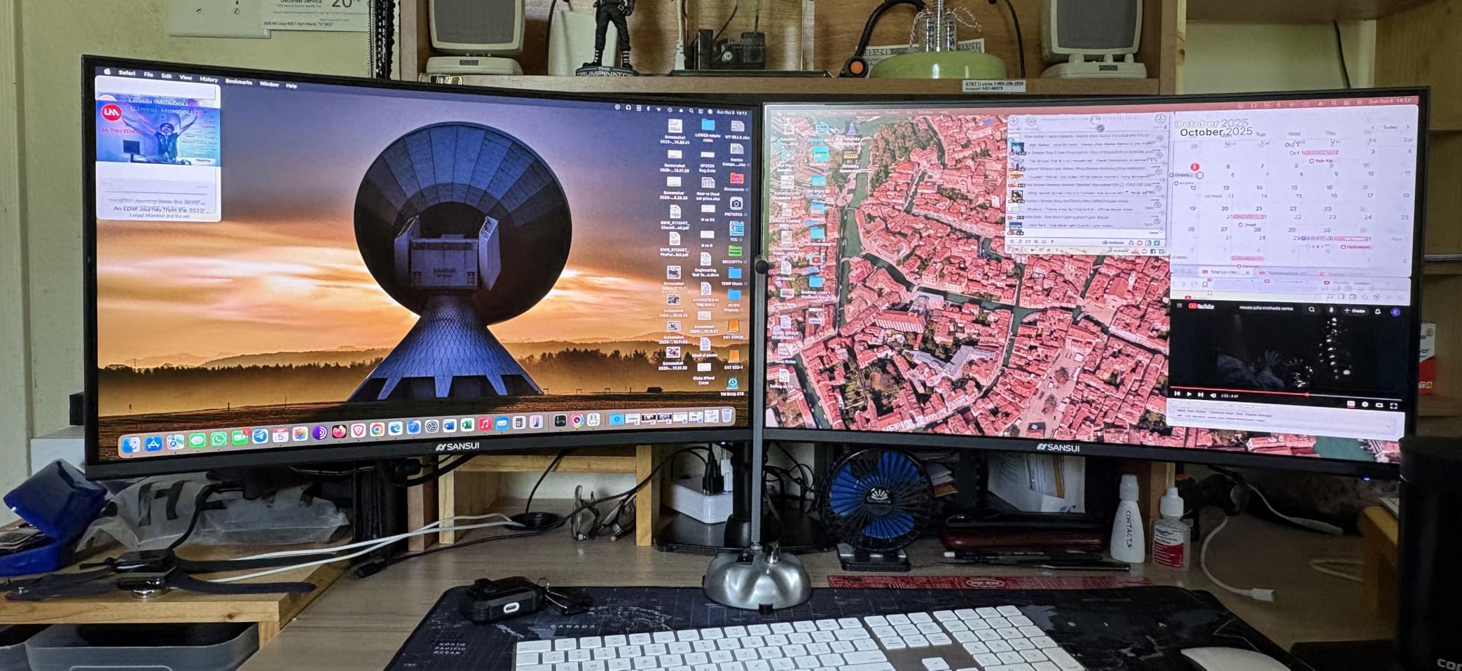 SANSUI 34 Inch 240Hz Ultrawide Curved Gaming Monitor UWQHD 3440×1440, 21:9 2K Curved Monitor 1500R,HDR400,Fast VA, PIP/PBP,AI Crosshair,AIPQ(Visual Enhance),MPRT 1ms,HDMI2.1*2,DP1.4*2(DP Cable Incl.) Customer Review SANSUI 34 Inch 240Hz Ultrawide Curved Gaming Monitor UWQHD 3440×1440, 21:9 2K Curved Monitor 1500R,HDR400,Fast VA, PIP/PBP,AI Crosshair,AIPQ(Visual Enhance),MPRT 1ms,HDMI2.1*2,DP1.4*2(DP Cable Incl.) - Customer Photo 1