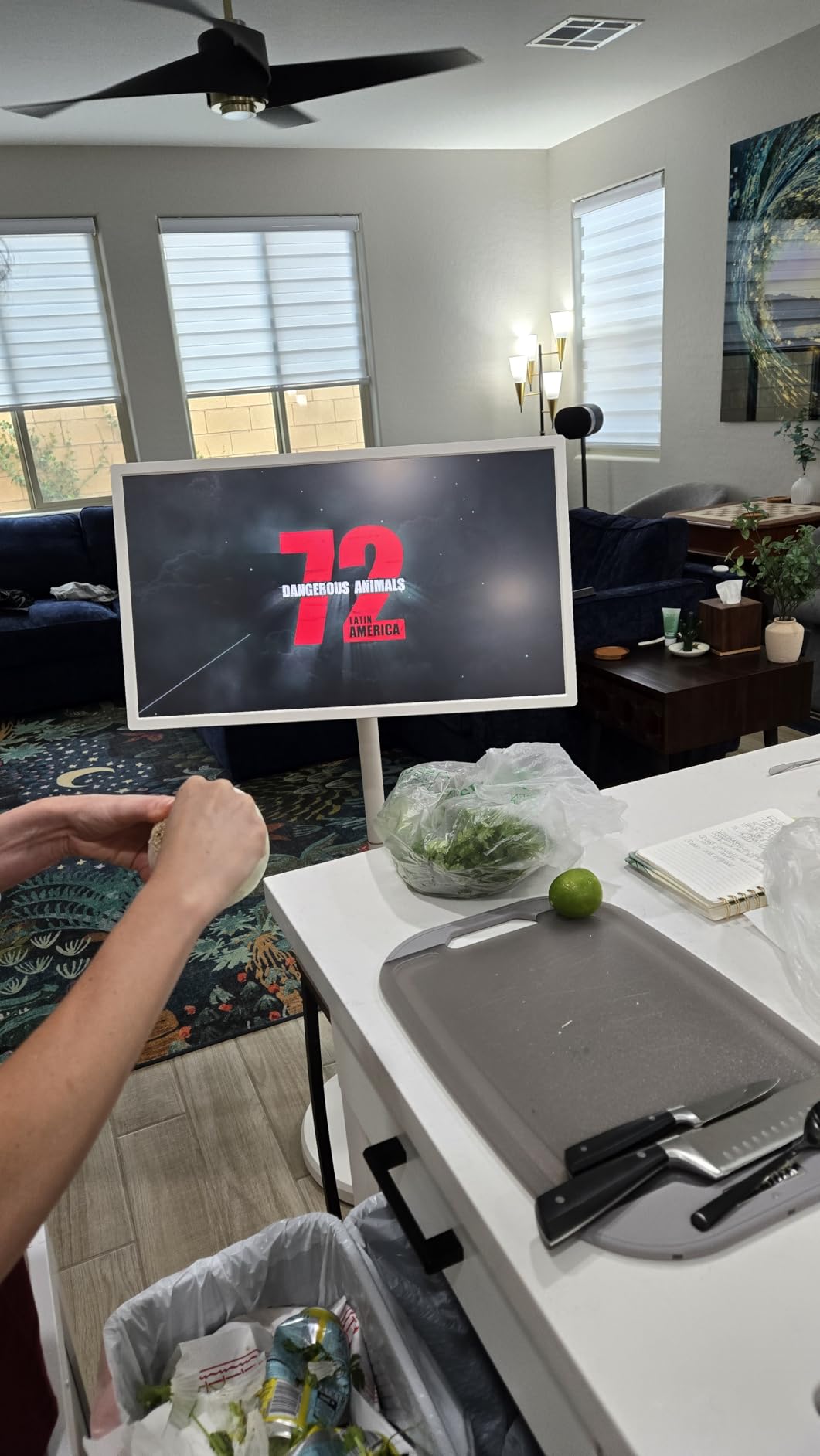 ApoloSign 32'' UHD 4K Smart Portable TV 2nd Gen, 16(8+8) GB RAM+256GB, Android 15, EDLA-Certified, Portable Touch Screen Monitor, Built-in 15000mAh Battery, Full Swivel Rotation, Voice Remote Control - Customer Photo 2