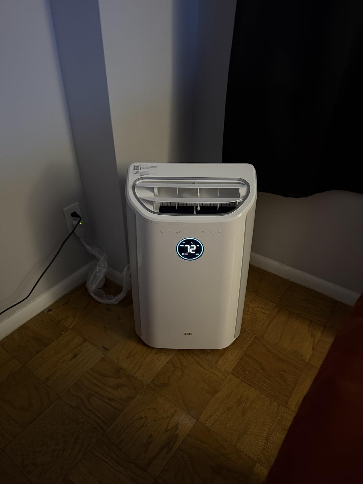 Dreo Portable Air Conditioners, 12000 BTU ASHRAE (8000 BTU DOE) Smart AC Unit for Room with Drainage-free Cooling, APP/Voice/Remote, Fan & Dehumidifier, Quiet Standing AC for Bedroom, AC515S New - Customer Photo 1