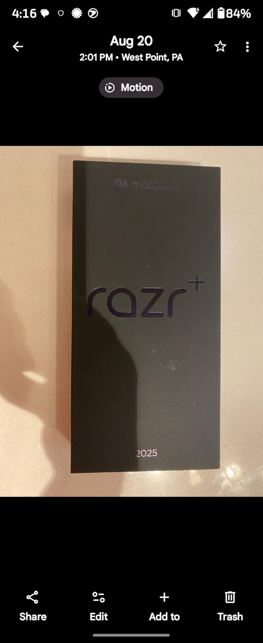 Motorola Razr+ 2025 | Unlocked | Made for US 12/256GB | 50MP Camera | Hot Pink - Customer Photo 1