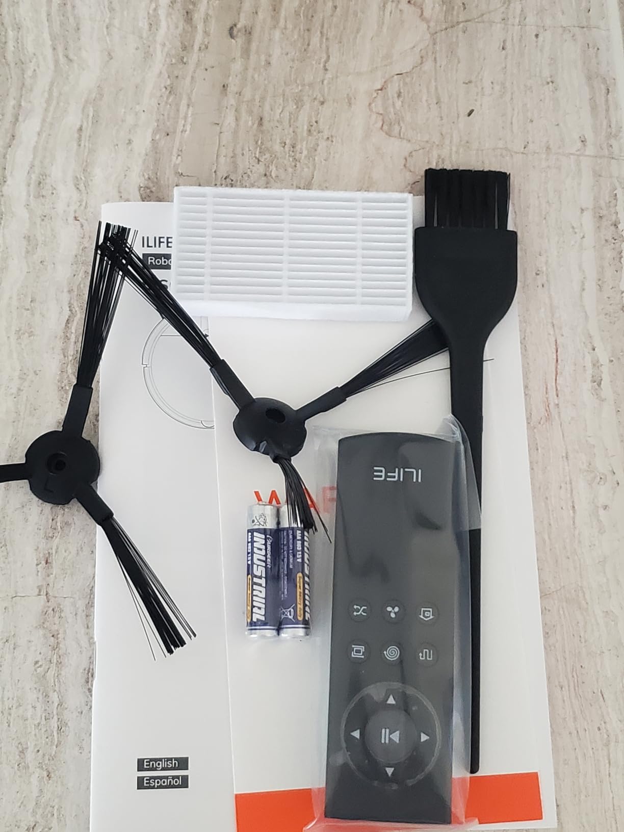 ILIFE V2 Robot Vacuum Cleaner, Tangle-Free Suction, 120 Mins Runtime, Slim, Self-Charging Robotic Vacuum Cleaner, Ideal for Pet Hair and Hard Floors - Customer Photo 2