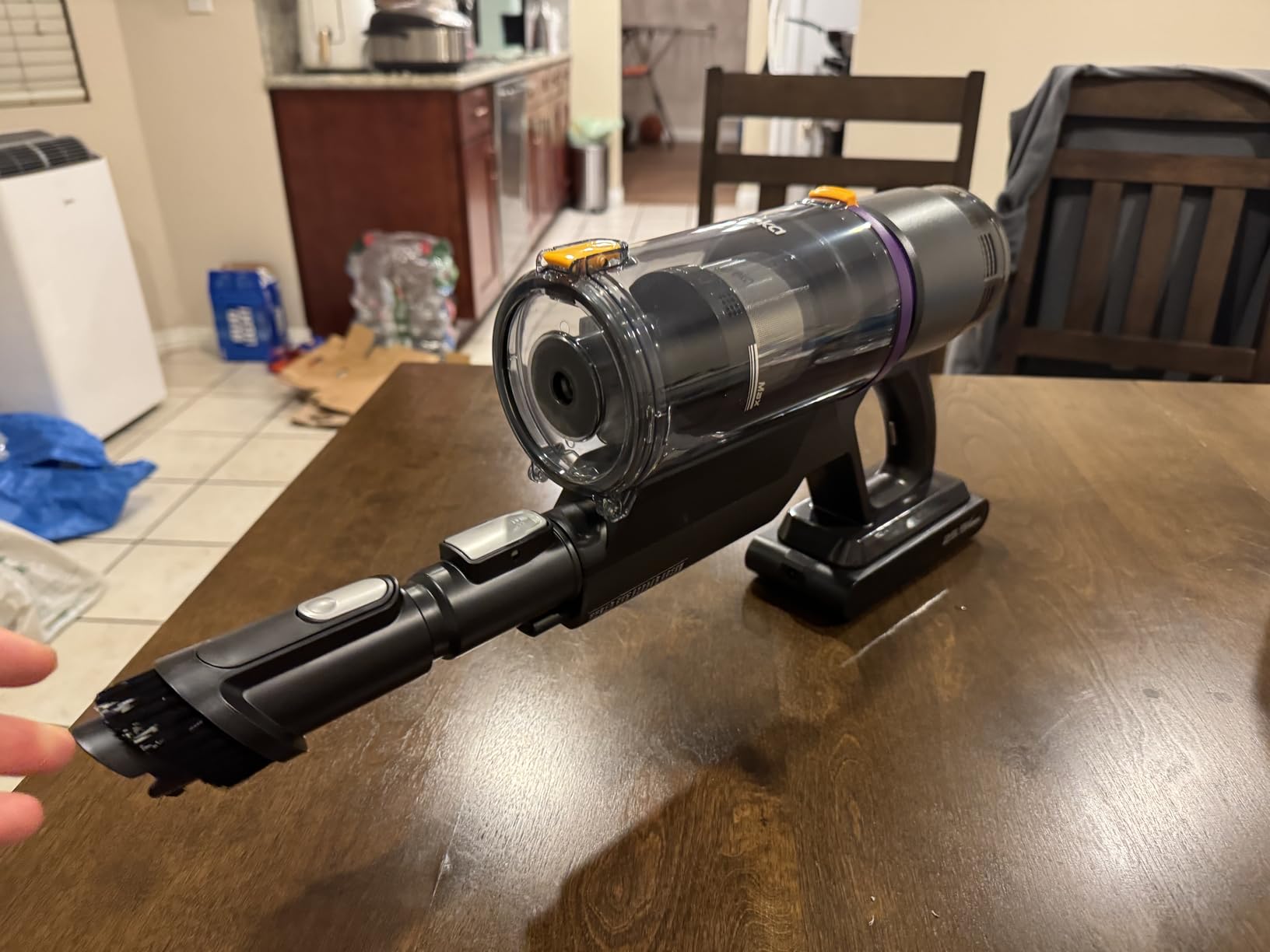 Eureka Cordless Vacuum Cleaner Lightweight, Stick Vacuum Rechargeable for Hardwood, Pet Hair, Black, ReactiClean 410 - Customer Photo 1