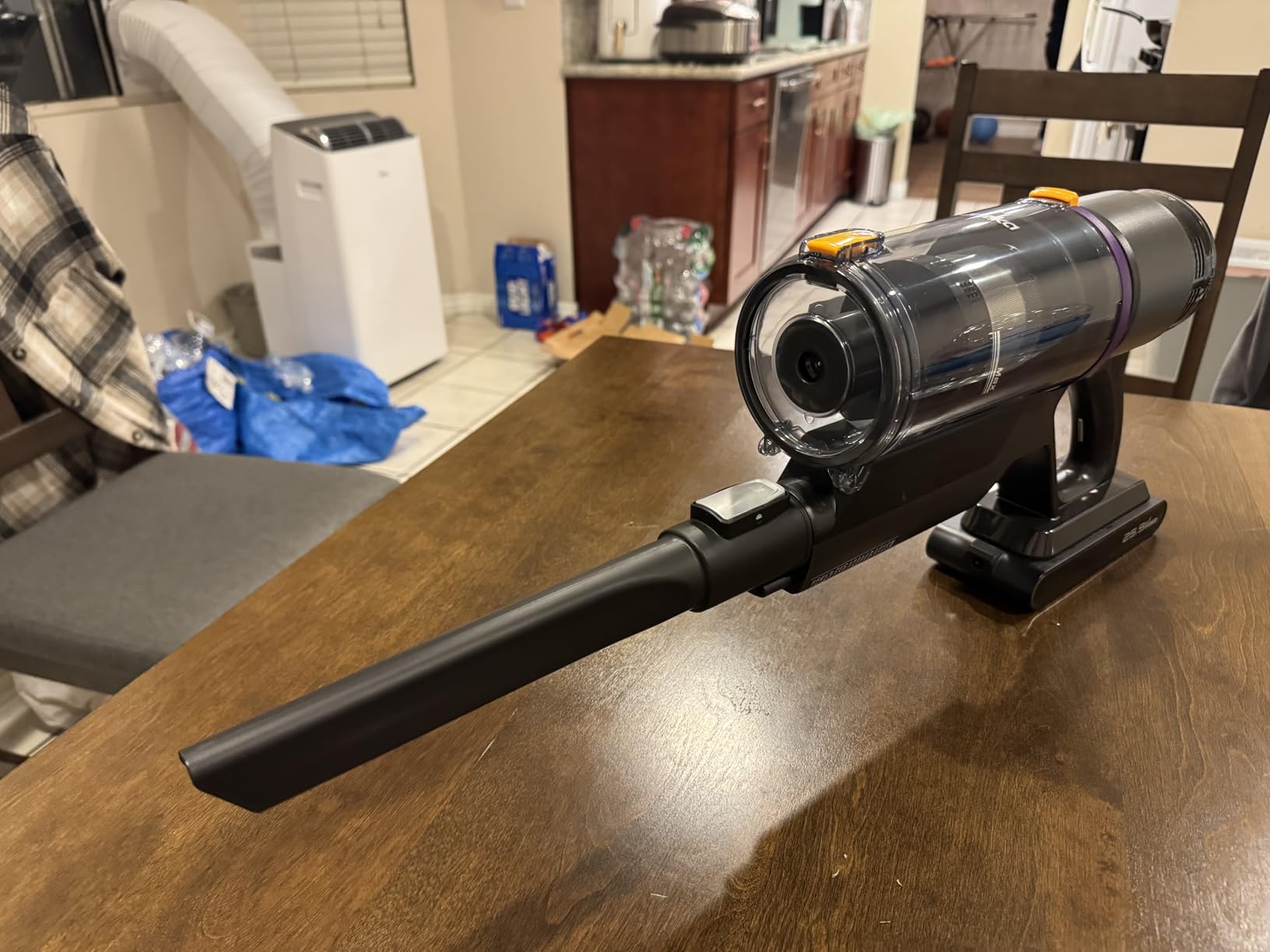 Eureka Cordless Vacuum Cleaner Lightweight, Stick Vacuum Rechargeable for Hardwood, Pet Hair, Black, ReactiClean 410 - Customer Photo 2