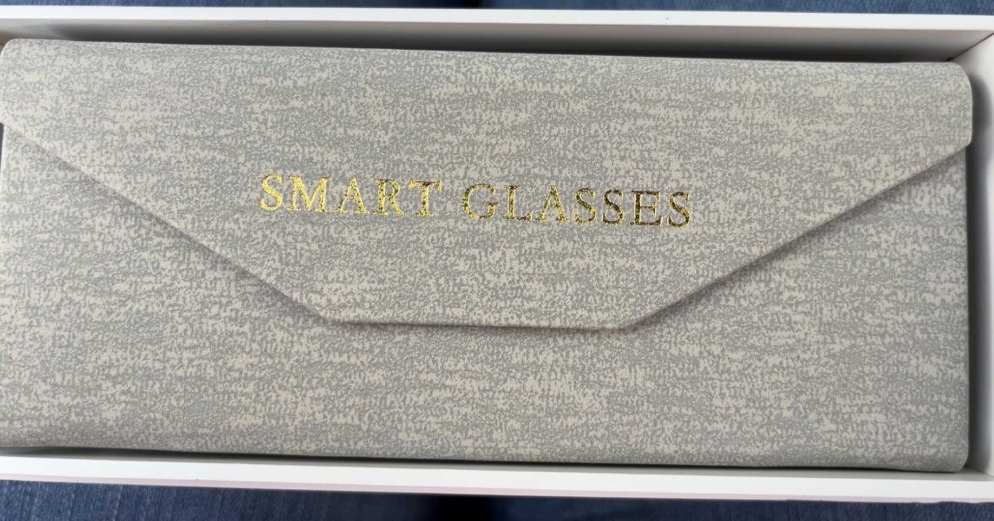 AI Smart Glasses, Bluetooth Glasses with 164 Translation, Anti-Blue Light Glasses for Men Women, 7 Day Ultra-Long Standby, UV Protection, Waterproof, Wireless Music & Calls, Voice Control Glasses - Customer Photo 2