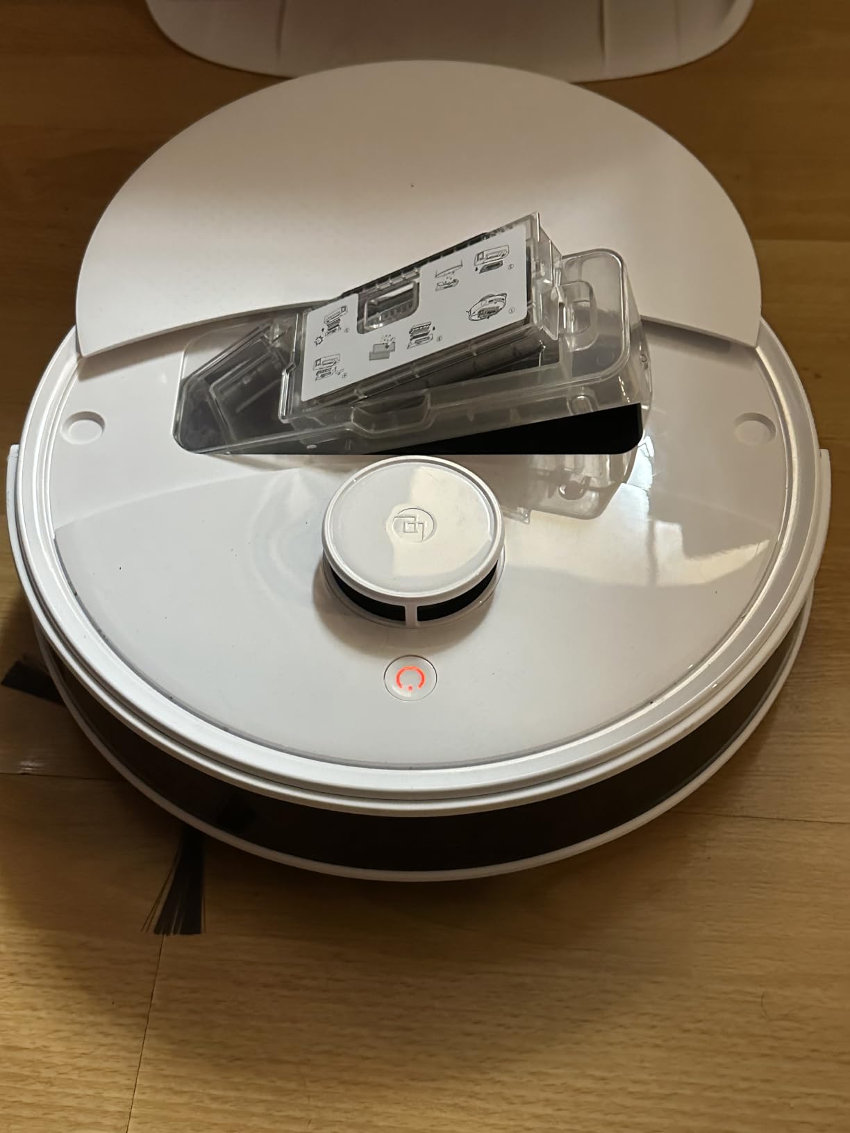 Lefant Robot Vacuum and Mop, 12000Pa Suction, Self Emptying, Auto Mop Washing and Drying for Hands-Free, Anti-Tangle Brushes, Dual Spinning Mop for Pet Hair Dust, Wi-Fi/App/Alexa/iWatch Control, M3 - Customer Photo 2