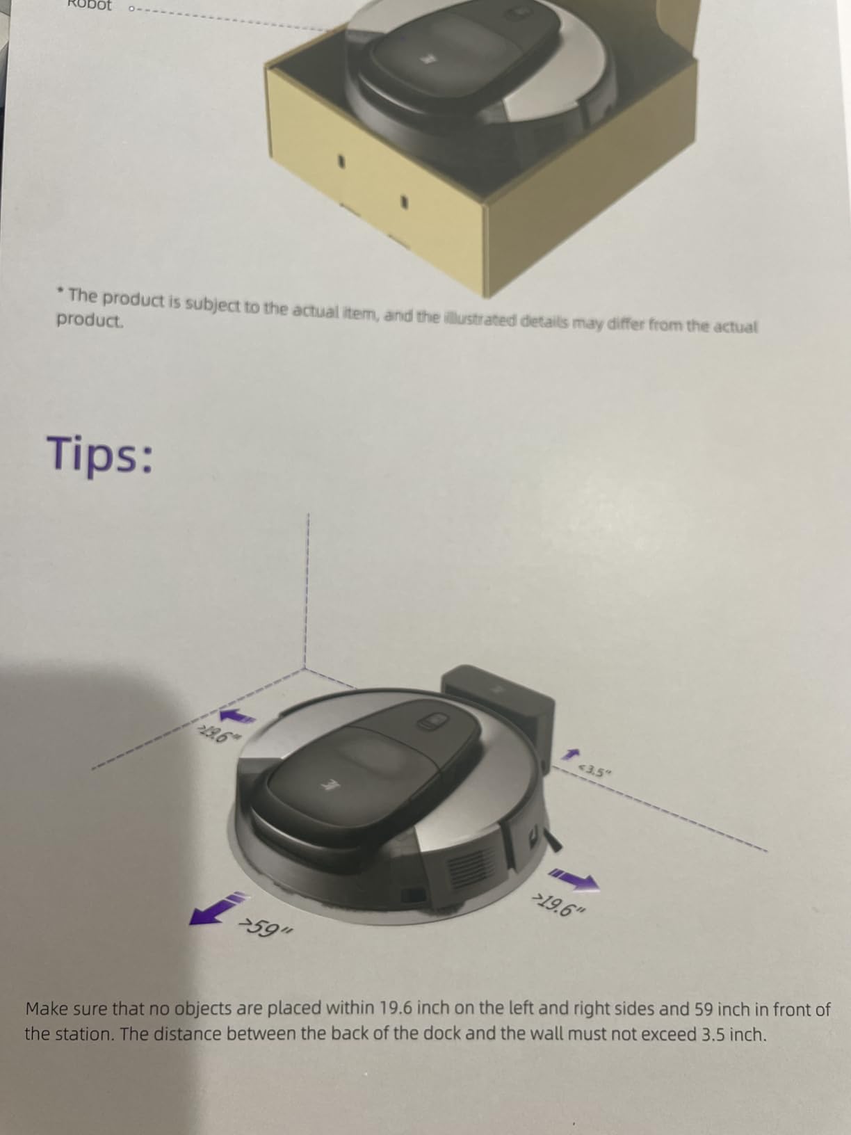 3i G10+ Robot Vacuum and Mop Combo, 18,000 Pa Suction, 60-Day Hands-Free Cleaning with Quiet Debris Compression, Smart LiDAR Navigation, Auto Extension Along Edges, Ideal for Hard Floors & Carpets - Customer Photo 4