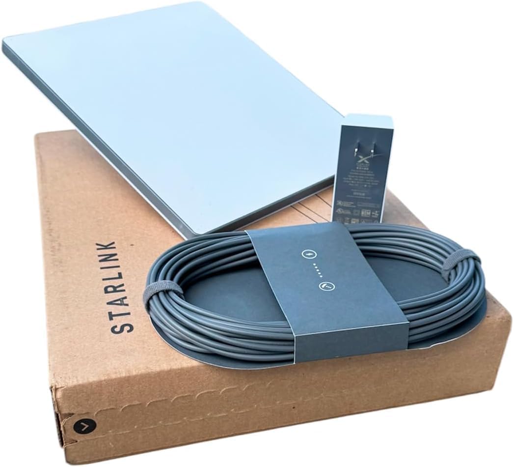 Spaces X Starlink Mini Portable Satellite Internet Kit, High-Speed Low-Latency, Compact 4th Gen Antenna - Customer Photo 1