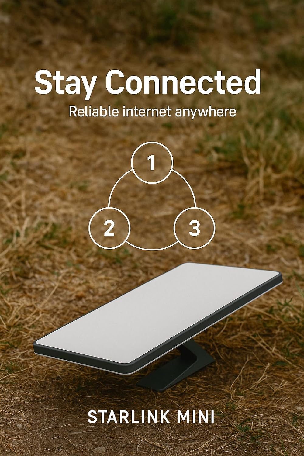 Spaces X Starlink Mini Portable Satellite Internet Kit, High-Speed Low-Latency, Compact 4th Gen Antenna - Customer Photo 5