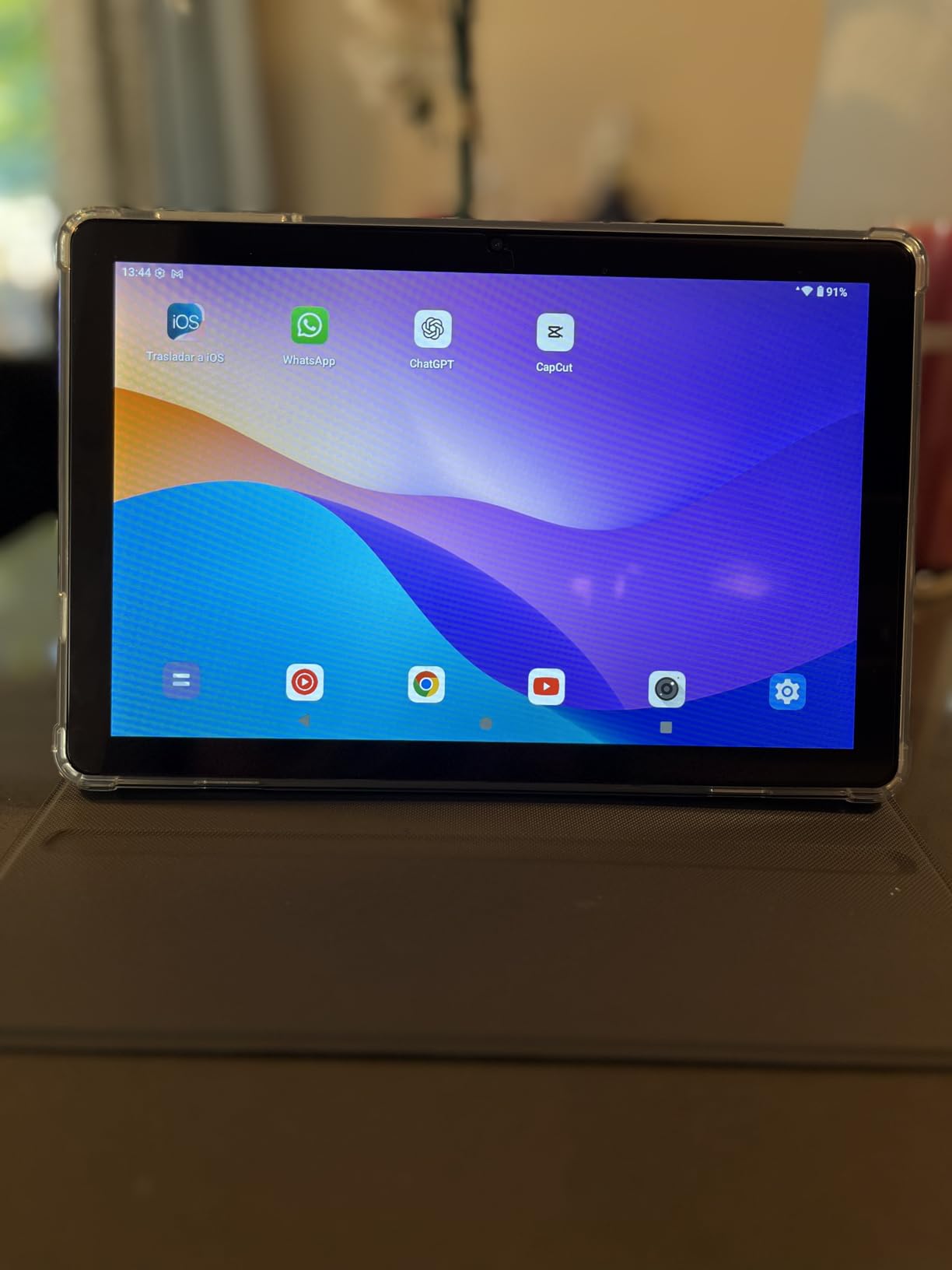 Android 15 Tablet 10 Inch with Case, 18GB RAM 128GB ROM, 1280 x 800 IPS HD Widevine L1, Octa-Core, 1TB Expandable, WiFi 6, BT5.4, Dual Camera 5MP+8MP, GPS, Dual Speakers Customer Review Android 15 Tablet 10 Inch with Case, 18GB RAM 128GB ROM, 1280 x 800 IPS HD Widevine L1, Octa-Core, 1TB Expandable, WiFi 6, BT5.4, Dual Camera 5MP+8MP, GPS, Dual Speakers - Customer Photo 1