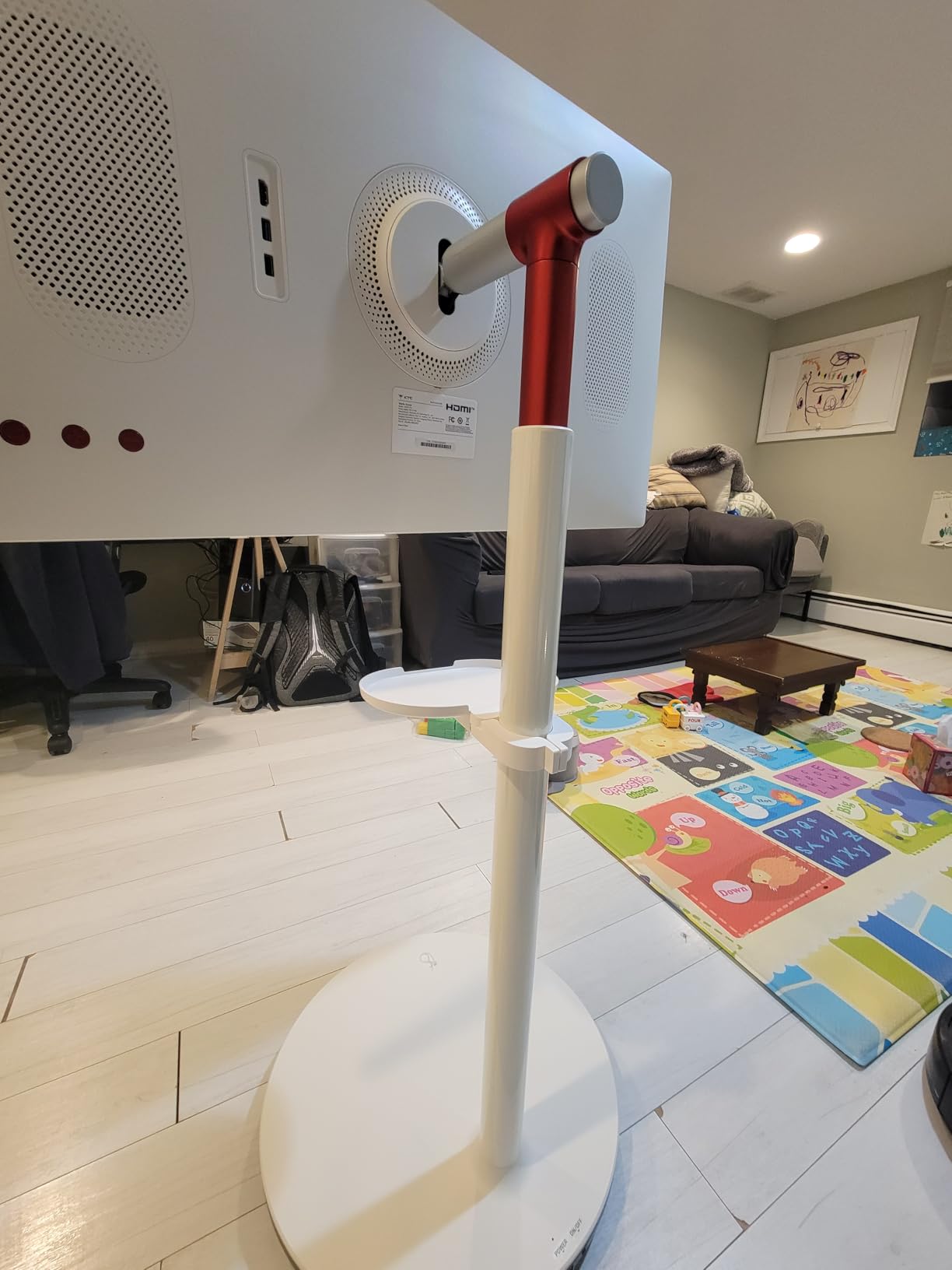 KTC 25 Inch MegPad Portable TV Touchscreen Monitor 1080p, Android 14 Google EDLA Certification with Camera,Built-in Battery for Outdoor,Camping,Travel, Remote Control, A25Q5 - Customer Photo 1