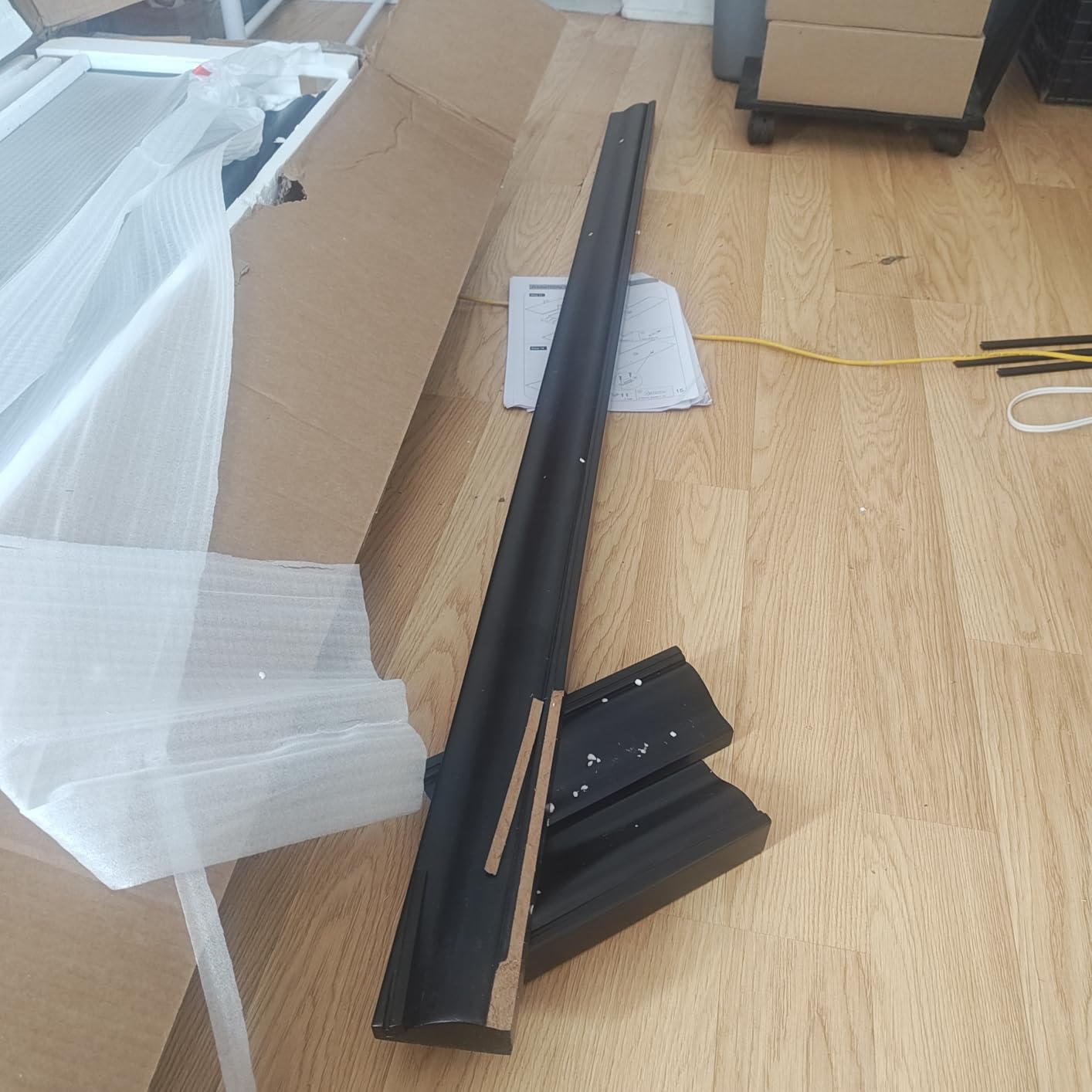 SOFTSEA 4-Piece Entertainment Center Wall Unit with Bookshelves for TVs up to 70 SOFTSEA 4-Piece Entertainment Center Wall Unit with Bookshelves for TVs up to 70