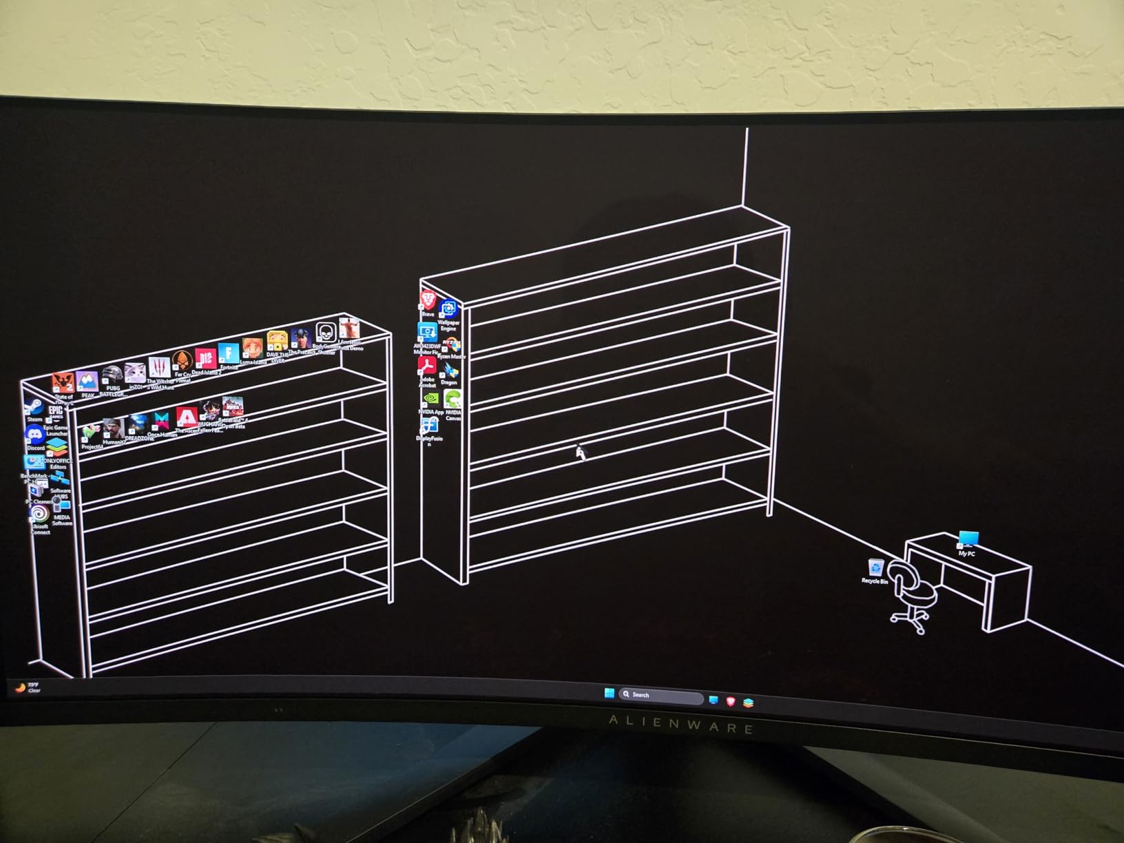 Alienware 34 240Hz QD-OLED Curved Gaming Monitor (AW3425DW) - Customer Photo 3