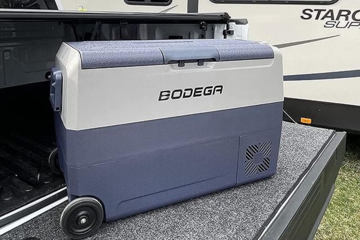 BODEGACOOLER 12 Volt Portable Refrigerator,64 Quart Car Fridge Dual Zone -4℉-68℉,60L Car Freezer APP Control,Electric Compressor Cooler 12/24V DC and 100-240V AC for RV,Camping,Travel,Truck,Vehicles Customer Review BODEGACOOLER 12 Volt Portable Refrigerator,64 Quart Car Fridge Dual Zone -4℉-68℉,60L Car Freezer APP Control,Electric Compressor Cooler 12/24V DC and 100-240V AC for RV,Camping,Travel,Truck,Vehicles - Customer Photo 1