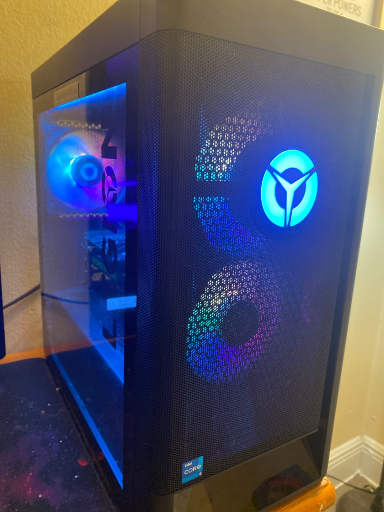 Lenovo Legion Tower 7i Gen 8 Intel i9-14900KF, NVIDIA GeForce RTX 4080 Super Premium Pro Gaming Desktop, 128GB DDR5, 4TB SSD+22TB HDD, RGB Light, Wired M&K, Bundle USB-C Travel Hub G2 Dock - Customer Photo 1