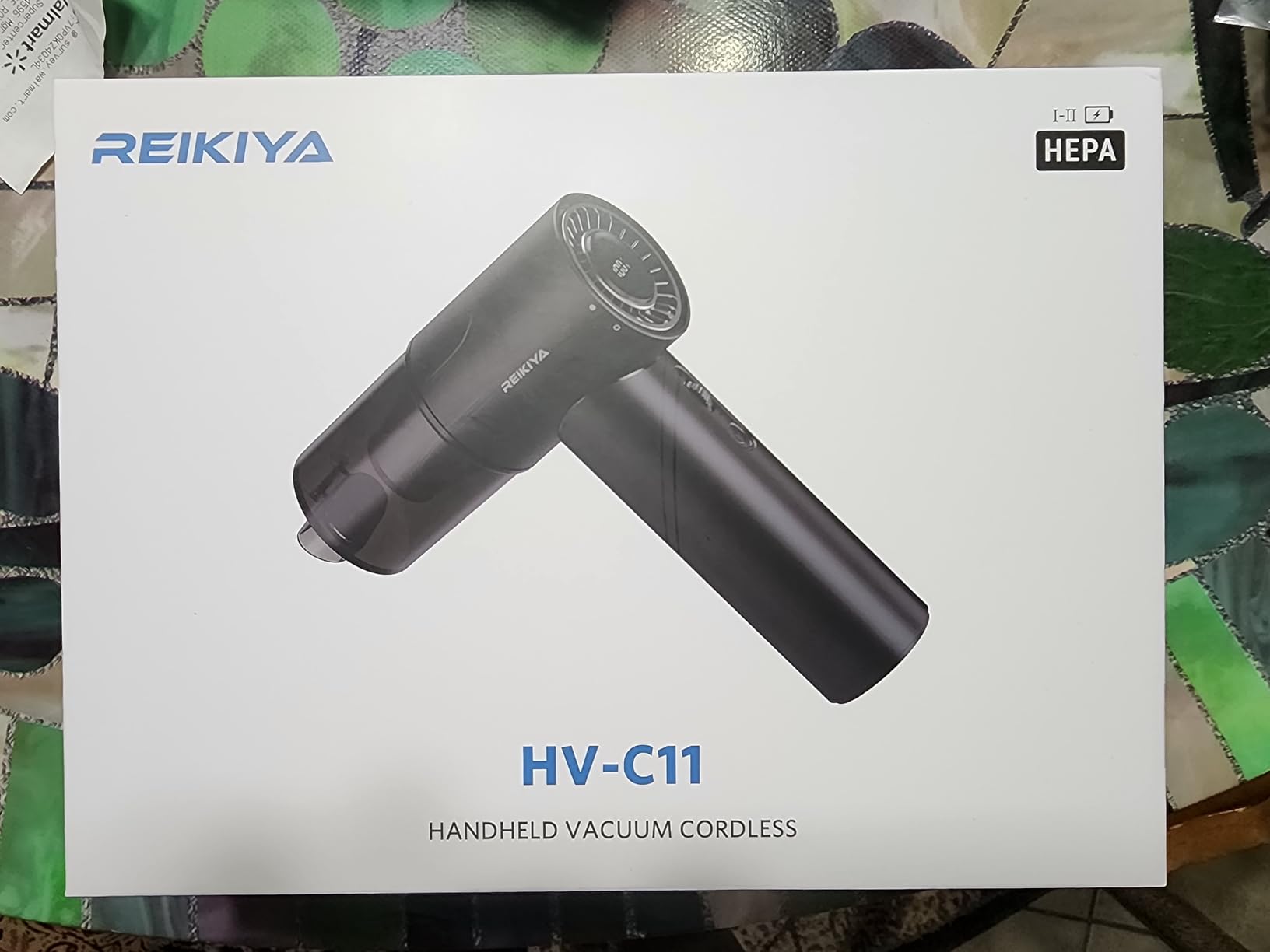 REIKIYA Portable Air Duster 150000RPM Super Power, 18000Pa Cordless Vacuum Cleaner Rechargeable Handheld Pump with LED Light, Adjustable Dust Blower for Computer Keyboard Car House Outdoor - Customer Photo 3