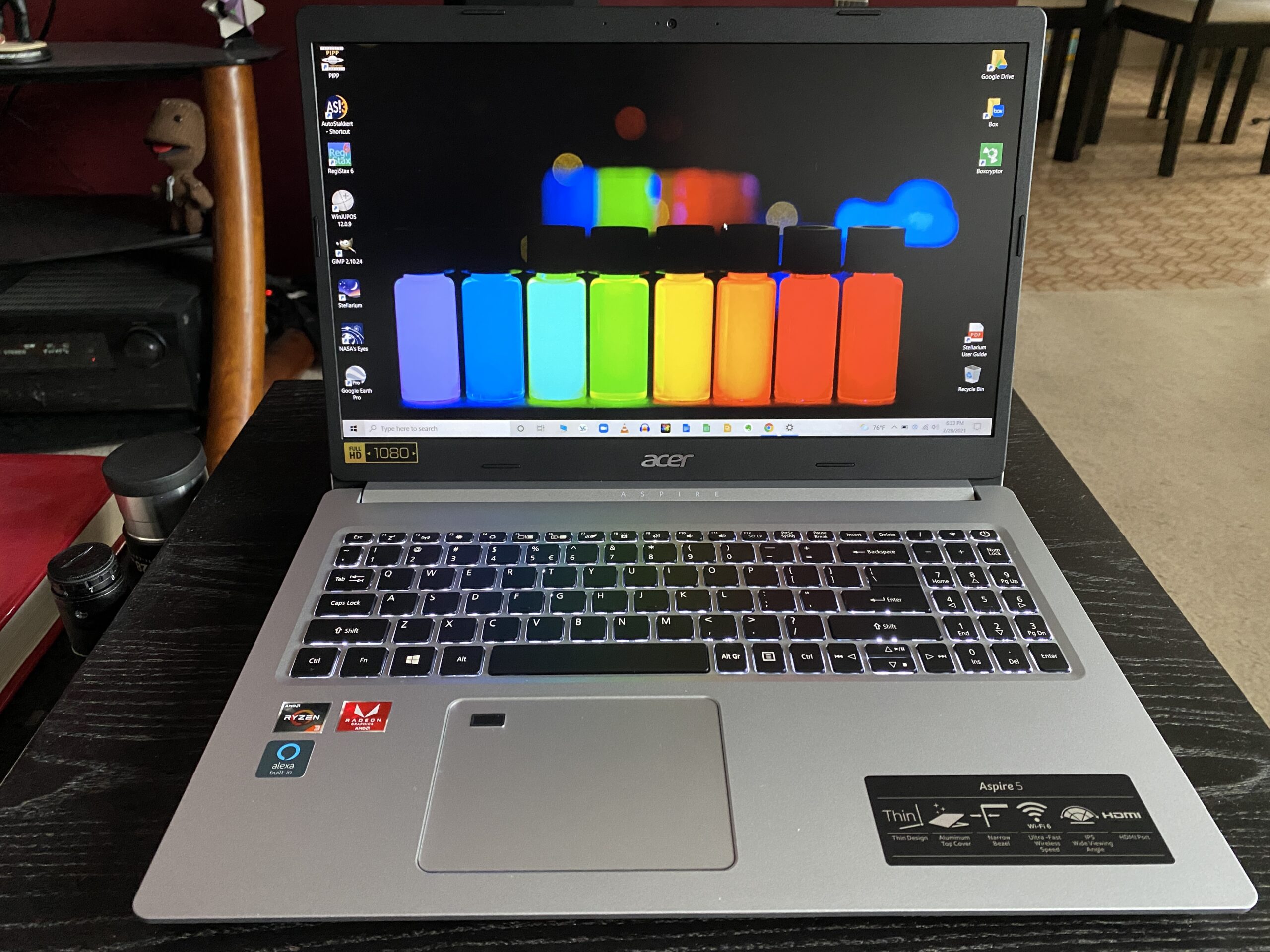 acer Aspire Premium Slim Laptop - 15.6