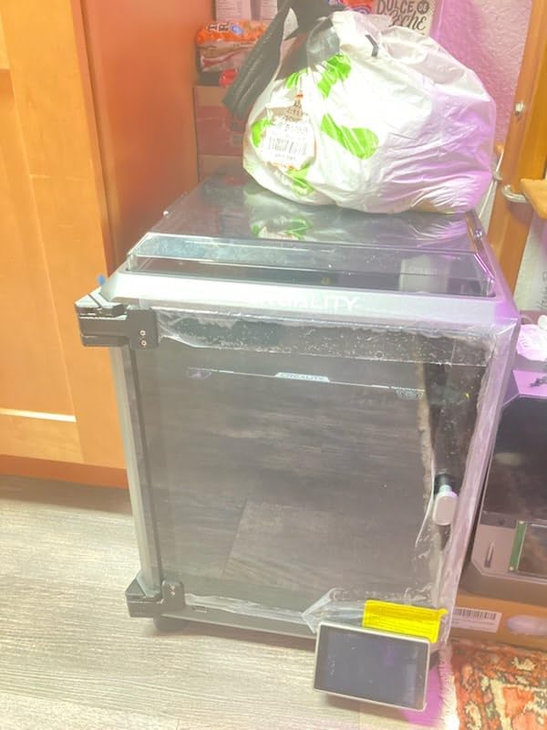 Creality Ender 3 V3 Plus 3D Printer, CoreXZ 600mm/s High-Speed Auto Leveling Direct Drive Extruder Stable Metal Build Tri-Metal Nozzle Ender 3D Printer Large Print Size 11.8x11.8x13.0in - Customer Photo 2