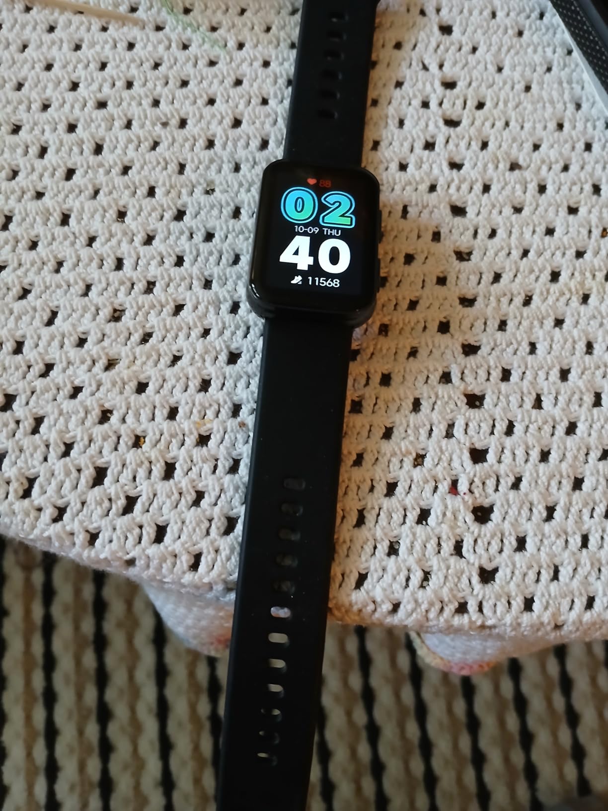 MorePro Health Fitness Tracker with Blood oxy-gen Monitor and 24/7 Heart Rate and Blood Pressure, Sleep Monitor, 120+ Sport Modes Waterproof Fitness Watch for Women Men Android iOS - Customer Photo 1