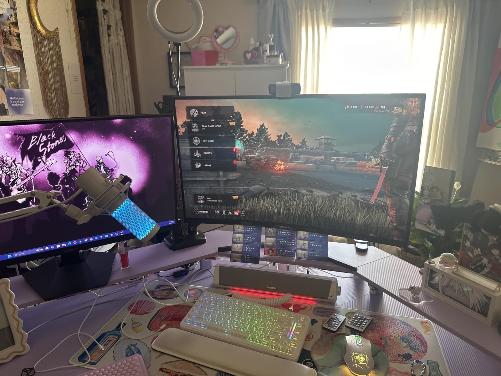 SANSUI 24 Inch Curved 160Hz Gaming Monitor,1500R Curved Gaming Monitor FHD 1080P Computer Monitor,MPRT 1ms Fast VA Display,Freesync,HDR,3000:1, HDMI2.0,DP1.4, VESA Support(ES-G24C1L HDMI Cable Incl.) - Customer Photo 2