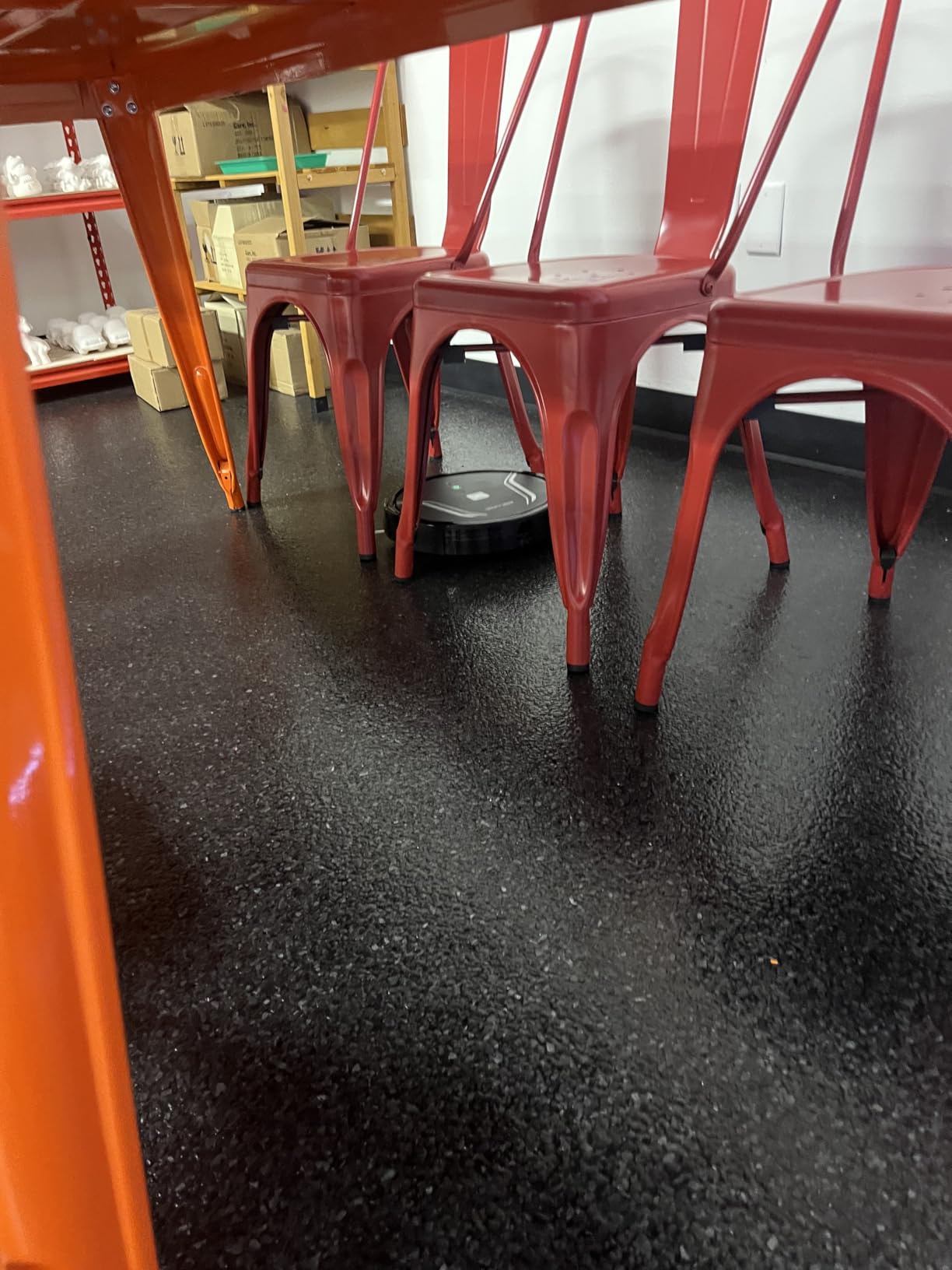 Bagotte Robot Vacuum and Mop, 5000Pa Mopping Robot Vacuum Cleaner with 3-in-1 Robotic Vacuum Cleaner, App & Remote Control, Auto Recharge, WiFi/Alexa/App, Ideal for Hard Floor,Pet Hair - Customer Photo 1