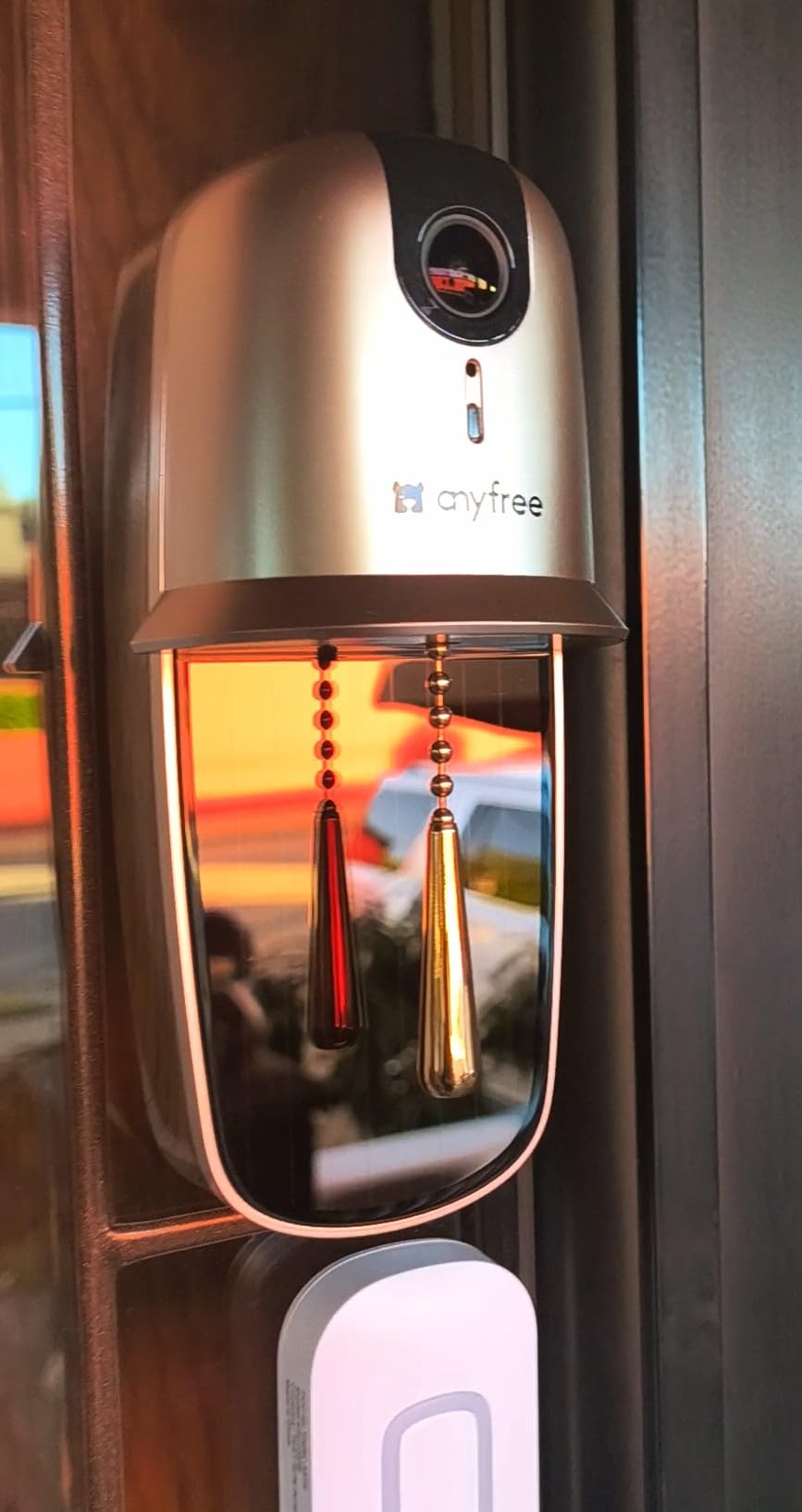 anyfree Hello Doorbell Camera Wireless with Solar Powered Battery, Video Doorbell with Chime, AI Motion Detection&Alert, 2.4&5G WIFI, HDR Ultra-Clear, 3280ft 2-Way Talk, Cloud Storage,Custom Ringtones Customer Review anyfree Hello Doorbell Camera Wireless with Solar Powered Battery, Video Doorbell with Chime, AI Motion Detection&Alert, 2.4&5G WIFI, HDR Ultra-Clear, 3280ft 2-Way Talk, Cloud Storage,Custom Ringtones - Customer Photo 1