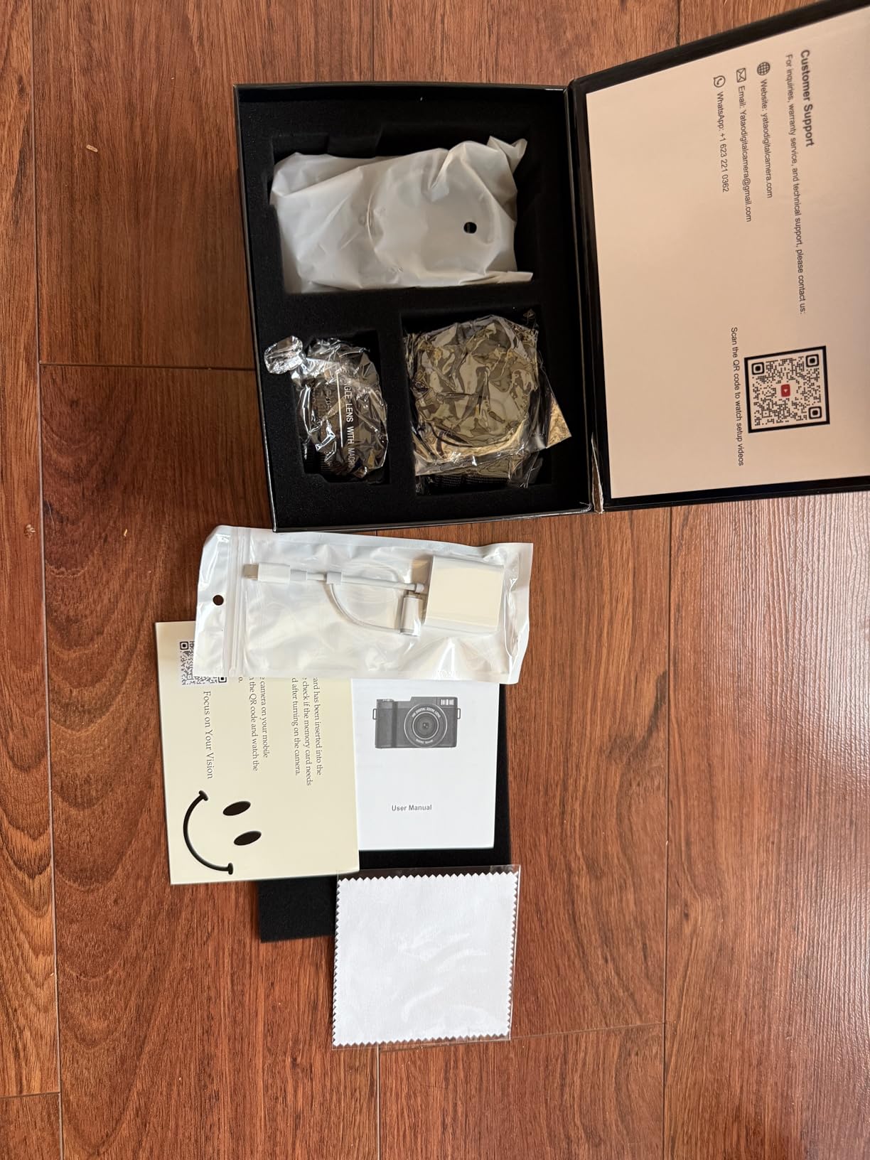 FLATIC Digital Camera with WiFi, 5K 64MP Cameras for Photography with 180° Flip Screen for YouTube, 18X Zoom Autofoucs Vlogging Camera with 64GB Card, Wide & Macro Lens, 2 Batteries, Card Reader Customer Review FLATIC Digital Camera with WiFi, 5K 64MP Cameras for Photography with 180° Flip Screen for YouTube, 18X Zoom Autofoucs Vlogging Camera with 64GB Card, Wide & Macro Lens, 2 Batteries, Card Reader - Customer Photo 1