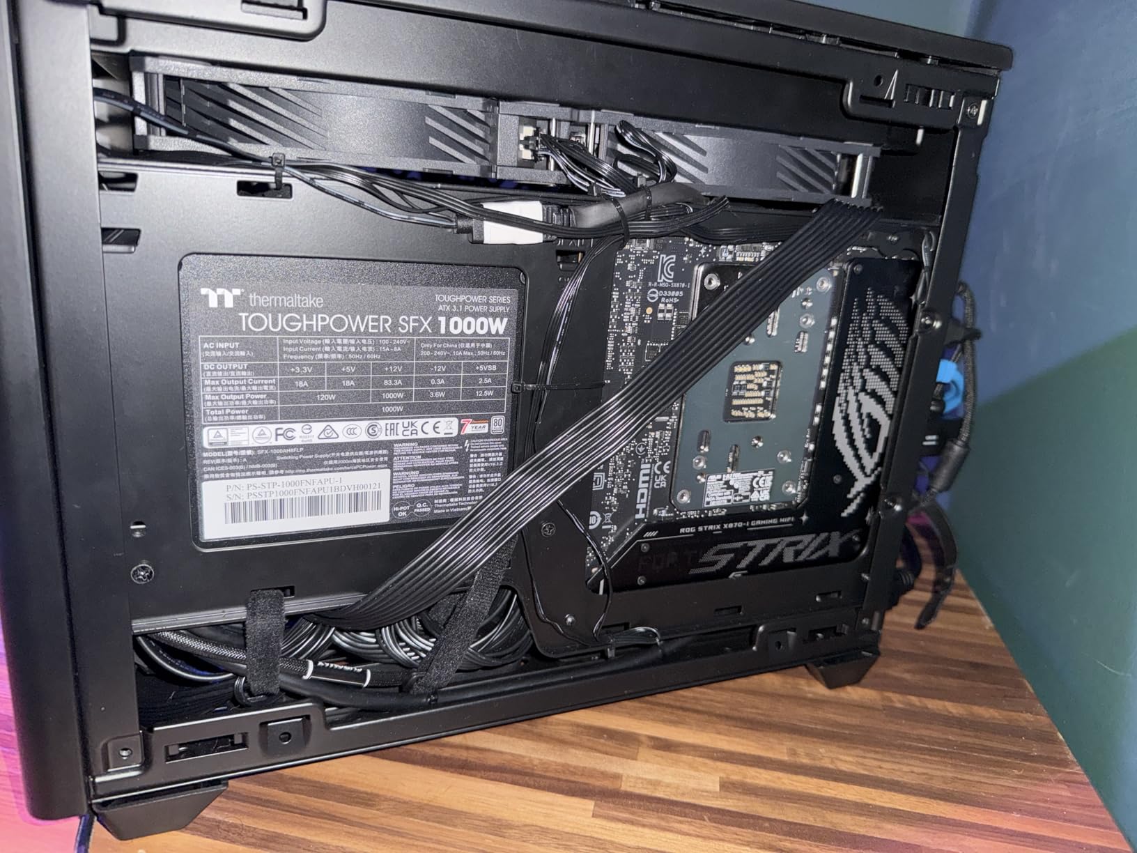 Cooler Master NR200P V3 Mini-ITX PC Case Ready, Top-Mount 280mm AIO, PCIe 5.0 Riser, 361.5mm Vertical GPU Mount, Designed Ready Nvidia RTX 5090 | AMD RX 9070 XT, SFX PSU – Ready to Install, DIY - Customer Photo 2