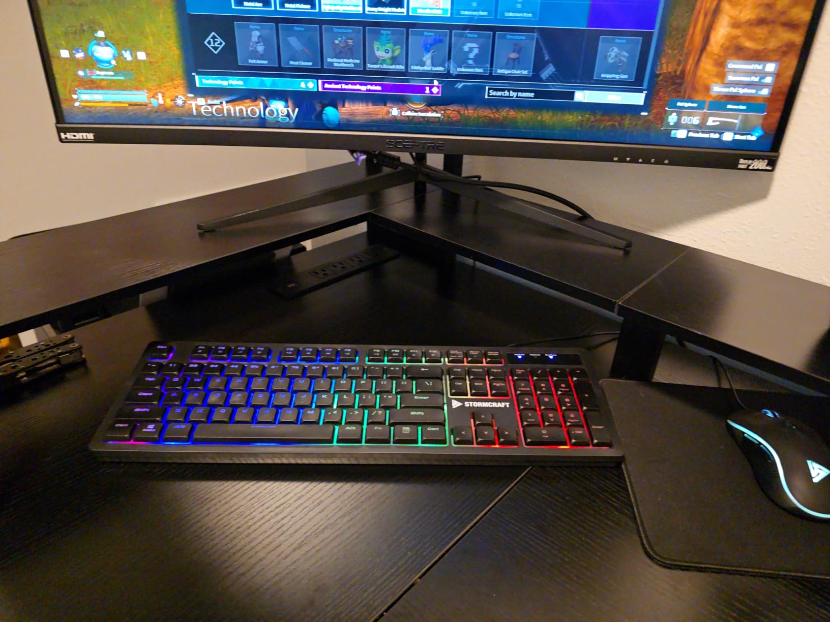 STORMCRAFT Sirius AI Gaming Desktop - Intel i5 14400F up to 4.7GHz, RTX 5060 GDDR7, 32GB DDR5 RGB 6000MHz, 1TB NVMe Gen4 SSD, Intel B760 Motherboard, 650W Gold PSU, Win 11 Home VR Ready - Customer Photo 2