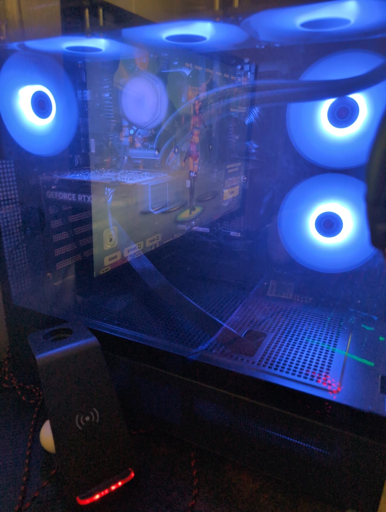 Skytech Gaming Azure 3 Gaming PC, AMD Ryzen 7 9700X 3.8GHz, NVIDIA RTX 5060, 1TB NVMe SSD, 16GB DDR5 RAM 6000, 850W Gold ATX 3 PSU, 360 ARGB AIO, Wi-Fi, Win 11, Desktop Customer Review Skytech Gaming Azure 3 Gaming PC, AMD Ryzen 7 9700X 3.8GHz, NVIDIA RTX 5060, 1TB NVMe SSD, 16GB DDR5 RAM 6000, 850W Gold ATX 3 PSU, 360 ARGB AIO, Wi-Fi, Win 11, Desktop - Customer Photo 2