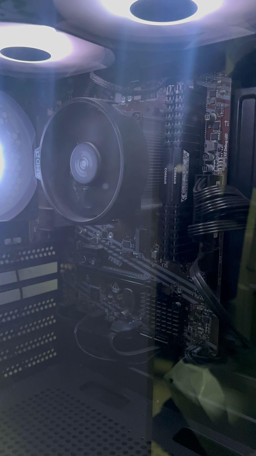 MSI A520M-A PRO V1 Gaming Motherboard (AMD Ryzen 5000, AM4, DDR4, PCIe 3.0, SATA 6Gb/s, M.2, USB 3.2 Gen 1, DVI/HDMI, Micro-ATX) - Customer Photo 1