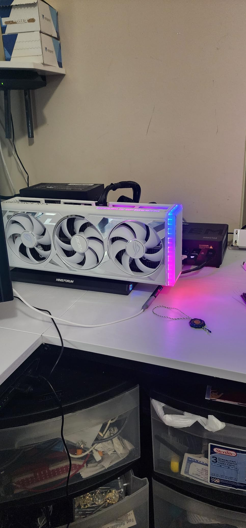 be quiet! Pure Power 13 M 1000W Power Supply, 80 Plus® Gold Certification, ATX 3.1 PSU, Support for PCIe 5.1 GPUs, semi-Passive 120mm be quiet! Fan, LLC Technology, Single Rail, for Overclocked GPUs - Customer Photo 2