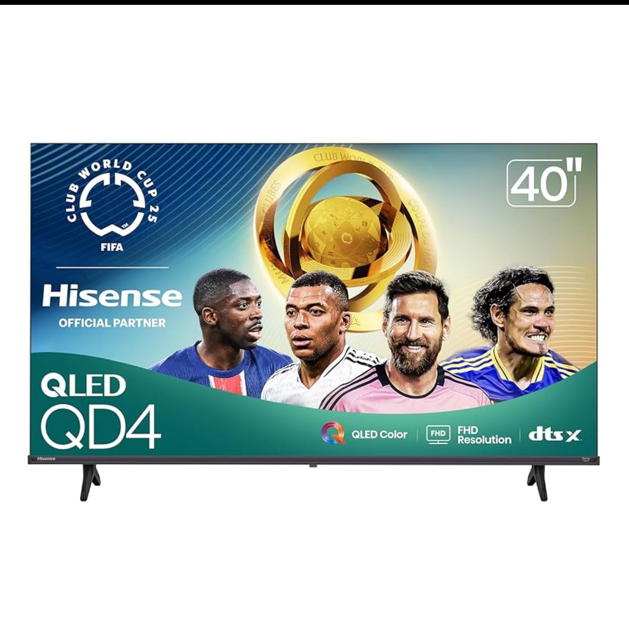 Hisense 40-Inch Class QD4 Series QLED FHD Smart Fire TV (40QD4QF, 2025 Model) - Quantum Dot Color, DTS Virtual: X, Alexa Built in, Slim Bezel Design Customer Review Hisense 40-Inch Class QD4 Series QLED FHD Smart Fire TV (40QD4QF, 2025 Model) - Quantum Dot Color, DTS Virtual: X, Alexa Built in, Slim Bezel Design - Customer Photo 1