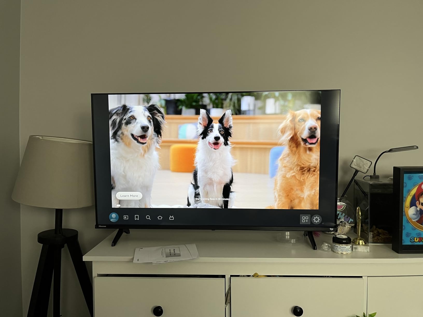 Hisense 40-Inch Class QD4 Series QLED FHD Smart Fire TV (40QD4QF, 2025 Model) - Quantum Dot Color, DTS Virtual: X, Alexa Built in, Slim Bezel Design - Customer Photo 1