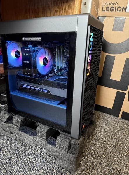 Lenovo Legion T5 Gen 8 Gaming Tower Desktop PC, AMD Ryzen 7700(Beat i9), NVIDIA RTX 4070 Super 12GB GDDR6X, 64 GB DDR5, 4 TB SSD, WiFi 6E, BT5.3, Windows 11 Pro, KB & Mouse Set - Customer Photo 1