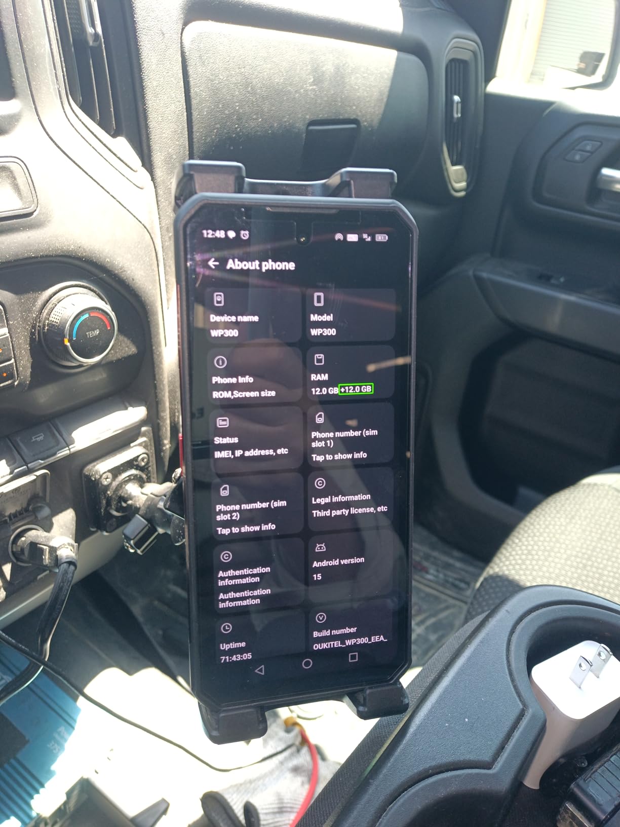 OUKITEL WP300 5G Rugged Phone Unlocked Android 15-36GB+512GB/2TB Rugged Smartphone, 6.8''FHD+ 120Hz Display 108MP Rear Camera 16000mAh Battery Waterproof Cell Phones, IP68/IP69K/WiFi6/NFC - Customer Photo 1