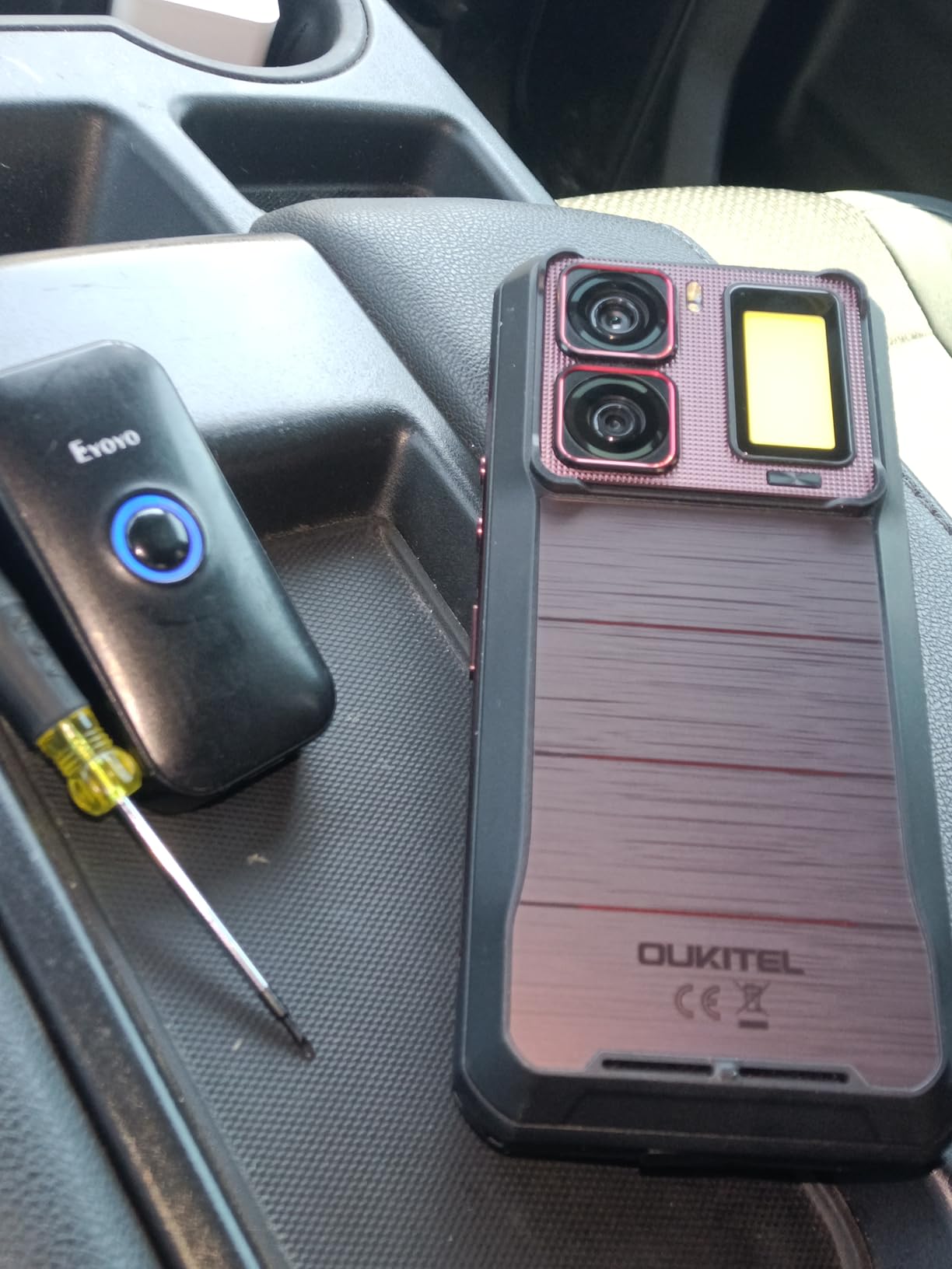 OUKITEL WP300 5G Rugged Phone Unlocked Android 15-36GB+512GB/2TB Rugged Smartphone, 6.8''FHD+ 120Hz Display 108MP Rear Camera 16000mAh Battery Waterproof Cell Phones, IP68/IP69K/WiFi6/NFC - Customer Photo 2