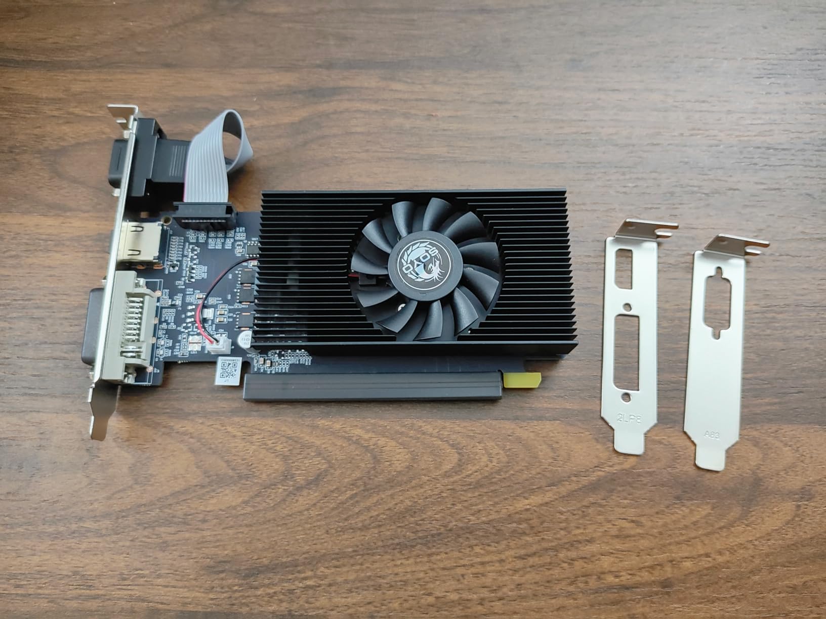 SOYO Geforce GT 740 Low Profile Graphics Card, 4GB DDR3 128 Bit Video Card with HDMI VGA DVI PCI Express x16 3.0 Single Fan Computer GPU - Customer Photo 1