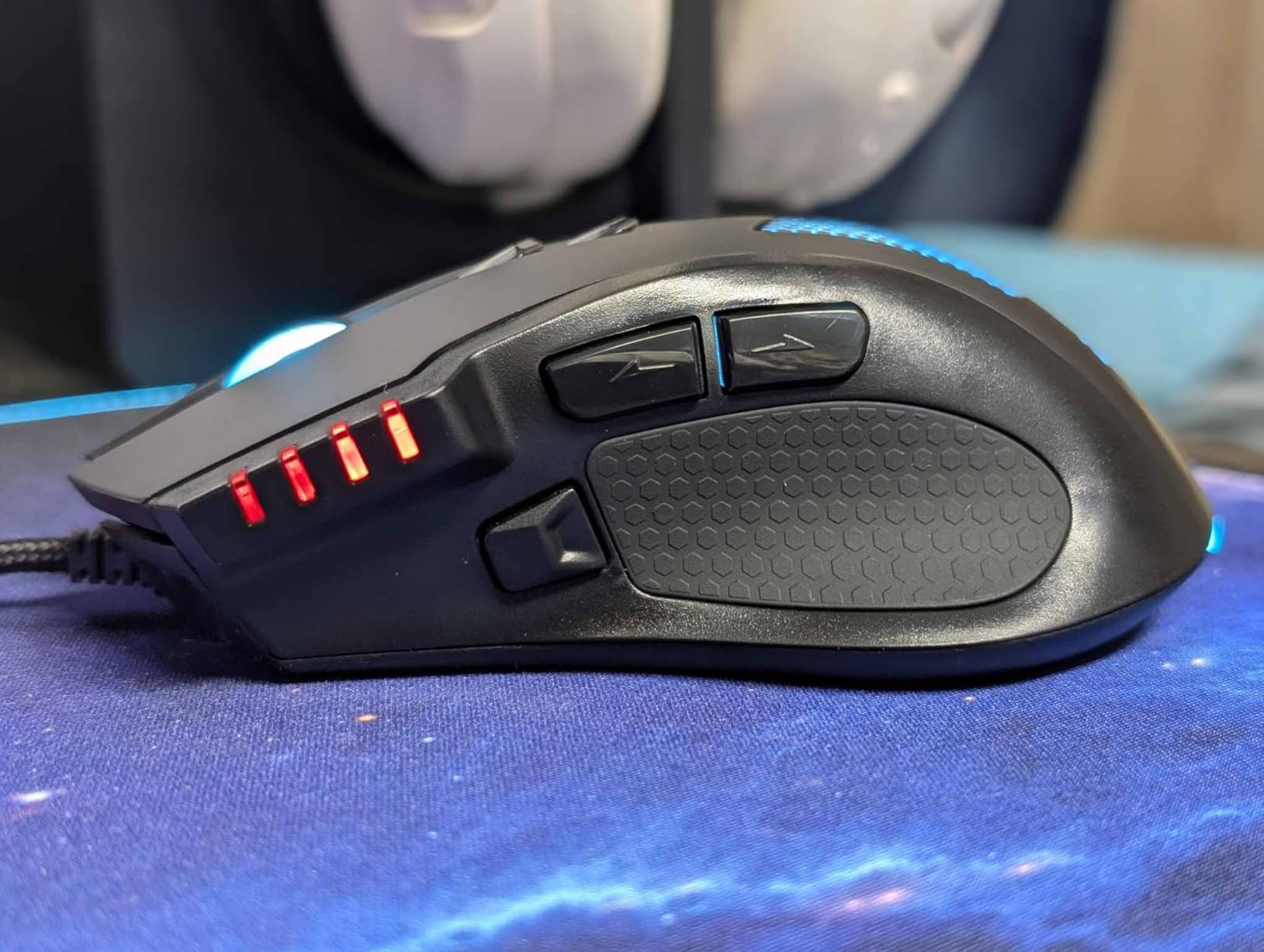 acer Wired Gaming Mouse, 12,800 DPI RGB Ergonomic Computer Mouse with Optical Sensor, 8 Programmable Buttons, 12 Backlit Modes, Software for DIY Keybinds, Rapid Fire, USB Gaming Mice for Laptop, PC Customer Review acer Wired Gaming Mouse, 12,800 DPI RGB Ergonomic Computer Mouse with Optical Sensor, 8 Programmable Buttons, 12 Backlit Modes, Software for DIY Keybinds, Rapid Fire, USB Gaming Mice for Laptop, PC - Customer Photo 1