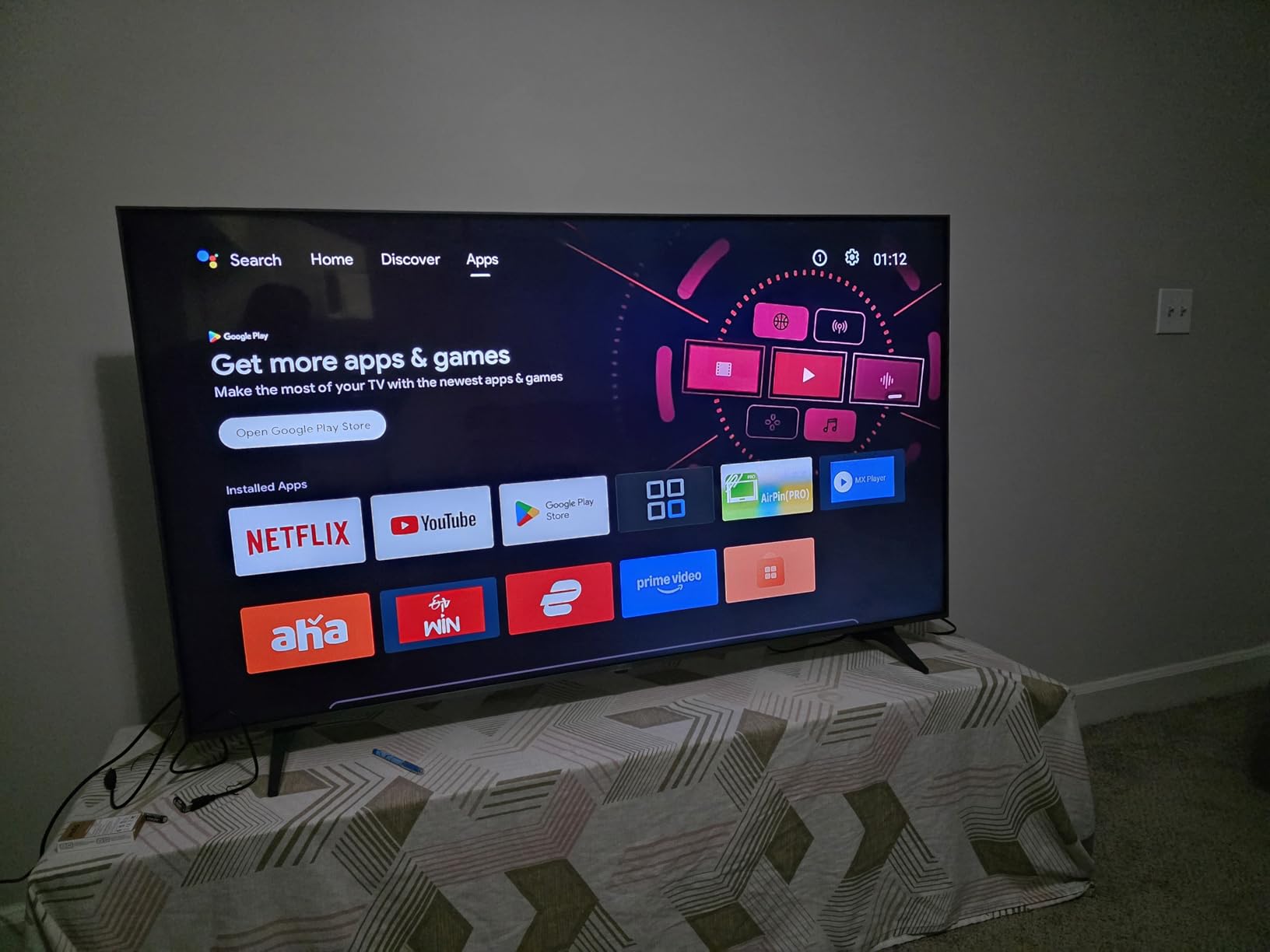 Streaming Media Player Converts Regular TV to Smart TV 4K Resolution Built-in Android 14.0 OS Quad-Core Processor WIFI6 Bluetooth Bluetooth Voice Remote 2GB+8GB Memory (M9-8K) - Customer Photo 3