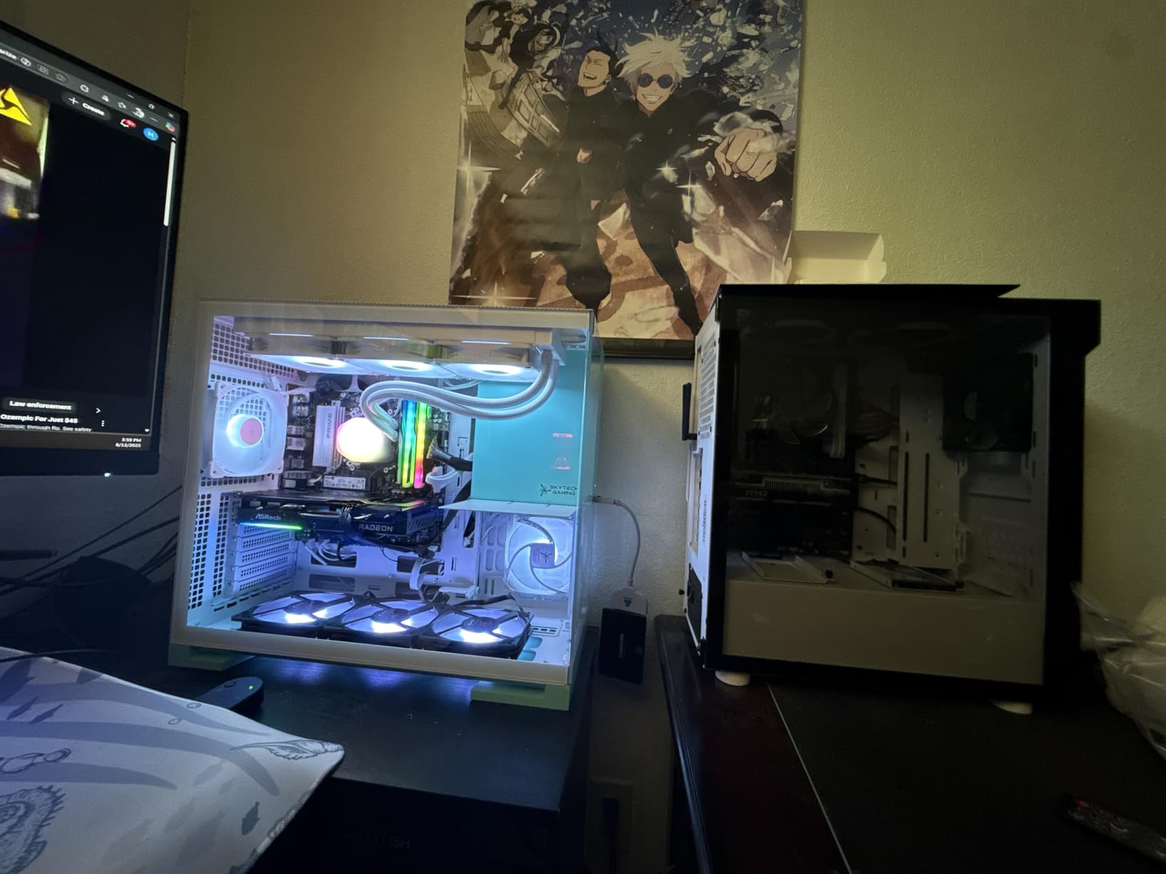 Skytech Gaming Aqua Desktop PC, Ryzen 7 7800X3D 4.2 GHz (5GHz), AMD RX 9060XT 16GB, 1TB Gen4 NVMe SSD, 32GB DDR5 RAM 5200 RGB, 850W Gold ATX 3 PSU, 360mm ARGB AIO, Wi-Fi, Win 11 Customer Review Skytech Gaming Aqua Desktop PC, Ryzen 7 7800X3D 4.2 GHz (5GHz), AMD RX 9060XT 16GB, 1TB Gen4 NVMe SSD, 32GB DDR5 RAM 5200 RGB, 850W Gold ATX 3 PSU, 360mm ARGB AIO, Wi-Fi, Win 11 - Customer Photo 1