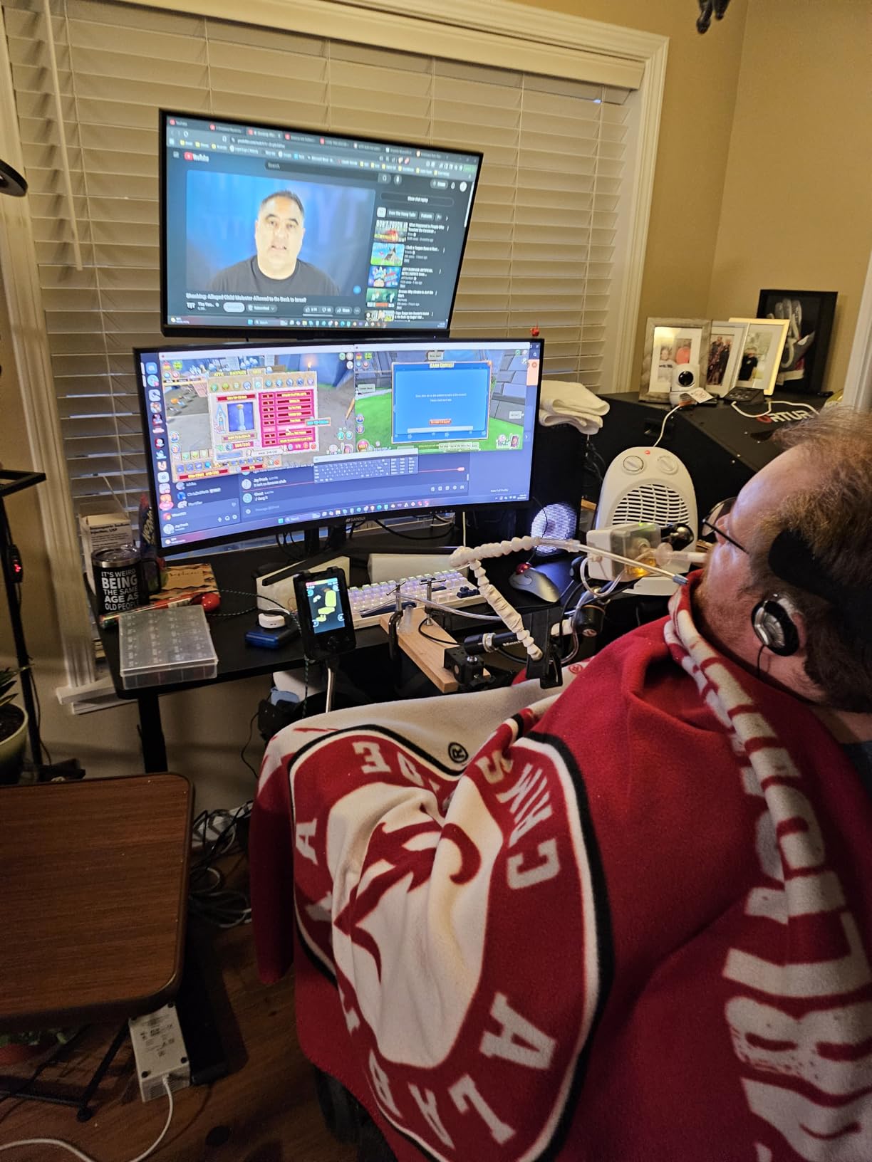 HP OMEN 16L i7 RTX 4060 Gaming Desktop, Intel Core i7-14700F (Beats i9-12900F), 32GB DDR5 RAM, 2TB SSD, DP, RJ-45, Wi-Fi 6, Bundle with Thunderobot KG3089R Gaming Keyboard, Black, Windows 11 Home - Customer Photo 1