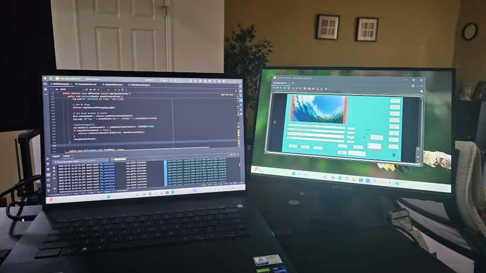 ARZOPA 16.1'' 180Hz 2.5K Portable Monitor, 2560x1440 QHD 107% sRGB Kickstand Portable Gaming Monitor with HDR, Ultra Slim, Eye Care, External Second Screen for Laptop, PC, PS5, Mac, Xbox-Z3FC - Customer Photo 1