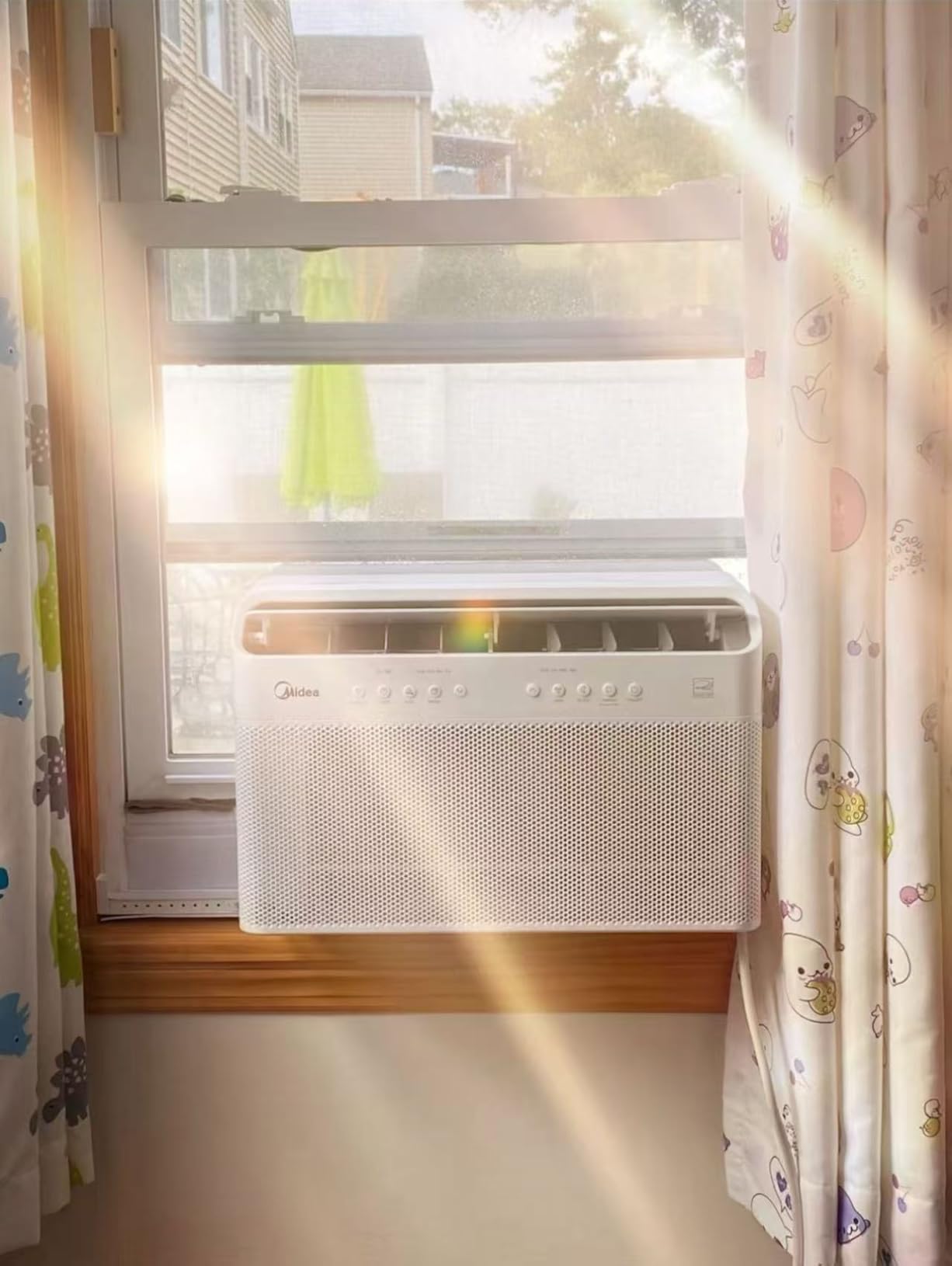 Midea 12,000 BTU U Shaped Smart Inverter Window Air Conditioner - Cools 550 Sq Ft, Ultra Quiet with Open Window Flexibility - Alexa/Google Assistant Compatible - 35% Energy Savings, Remote (Updated) - Customer Photo 2