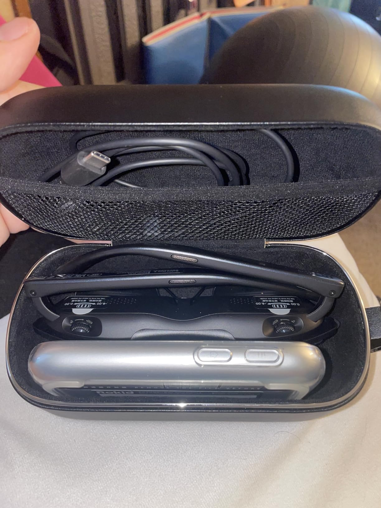 Rokid AR Spatial Black- Max2 AR Glasses & Station2 Spatial Computer with 360