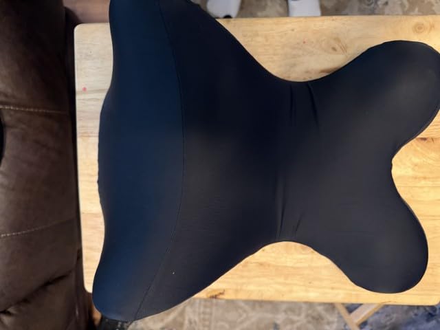 Car Neck Pillow for Driving Seat Car headrest Pillow/Gaming Chair Pillow Upgraded with Adjustable Double Strap breathable, Ergonomic Design Neck Support Pillow for auto, Office Chair, Gaming Chair - Customer Photo 5