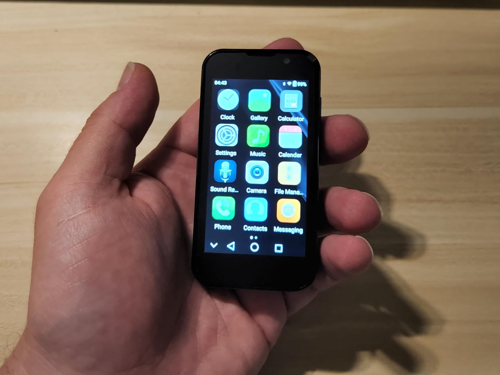 Mini 3G Smartphone Unlock, 3-inch high-Definition Touch Screen Dual SIM Card Dual Standby mini Phone, Portable Backup Compact Phone, Suitable for Students and Children as Gifts (Black, 2GB+16GB) Customer Review Mini 3G Smartphone Unlock, 3-inch high-Definition Touch Screen Dual SIM Card Dual Standby mini Phone, Portable Backup Compact Phone, Suitable for Students and Children as Gifts (Black, 2GB+16GB) - Customer Photo 2