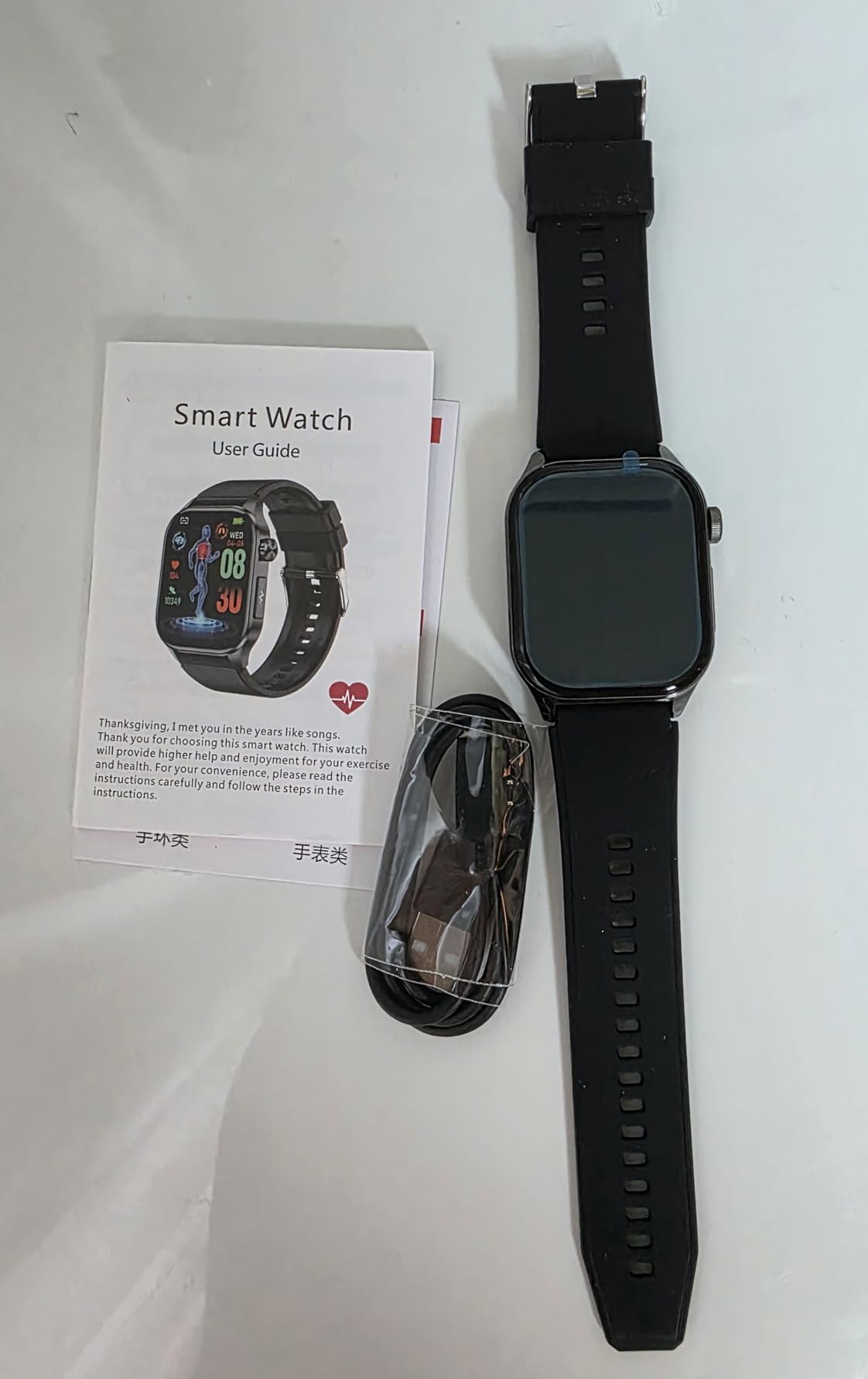 Advanced Health Smartwatch for Women Men with Real-Time Monitoring of Heart Rate, Blood Oxygen, Body Temperature, Blood Pressure, Sleep Quality and Stress Levels, Always-On Display, for Android & iOS - Customer Photo 1