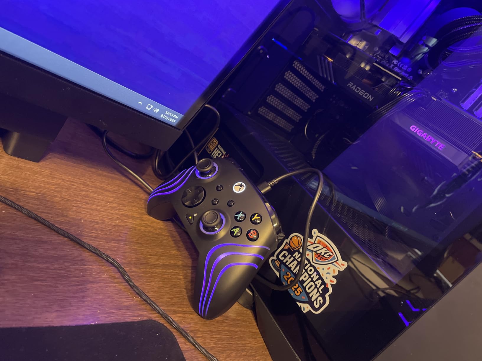 Turtle Beach Afterglow Ignite Wired RGB Gaming Controller for Xbox & PC - Customizable RGB, Remappable Buttons, Hall-Effect Hair Triggers, 10ft Cable, Officially Licensed by Xbox - Time Machine Customer Review Turtle Beach Afterglow Ignite Wired RGB Gaming Controller for Xbox & PC - Customizable RGB, Remappable Buttons, Hall-Effect Hair Triggers, 10ft Cable, Officially Licensed by Xbox - Time Machine - Customer Photo 2